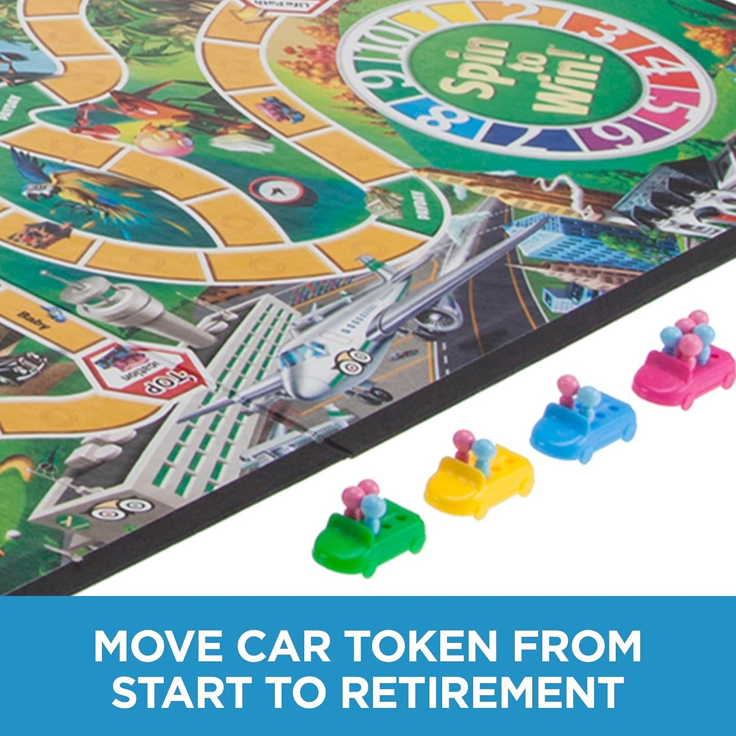 Hot Hasbro Gaming The Game of Life Board Game, Family Games for Kids Ages 8+, Includes 31 Careers, Family Board Games for 2-4 Players, (Amazon Exclusive)