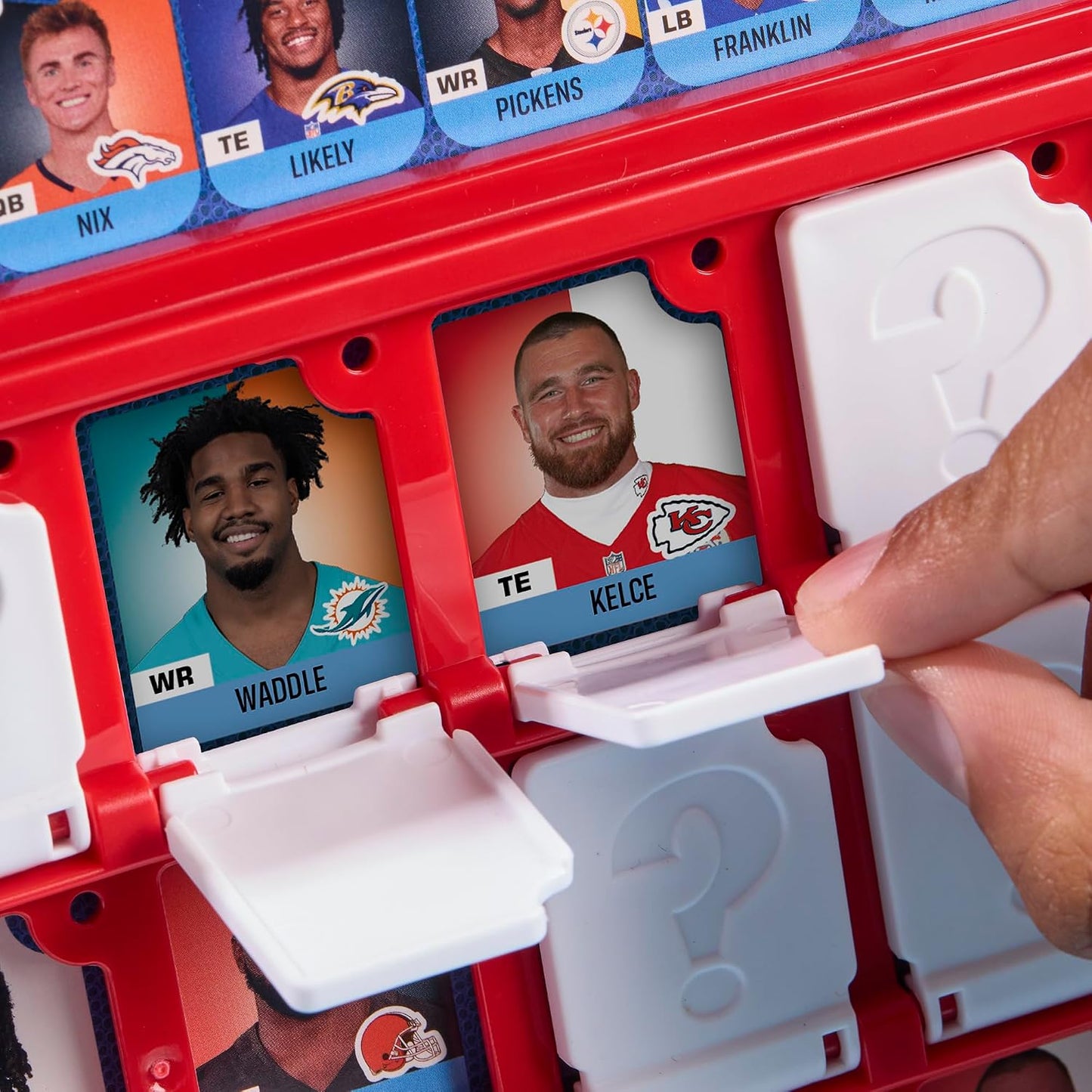 HotGuess Who? NFL Edition Board Game | Officially Licensed NFL Game for Kids and Families | Ages 6+ | 2 Players | 15 Mins. | Football Games