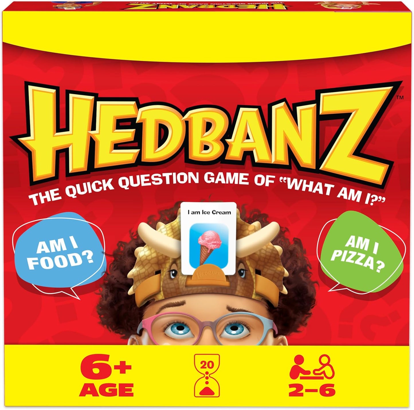 HotSpin Master Games Hedbanz Picture Guessing Game for Family Game Night