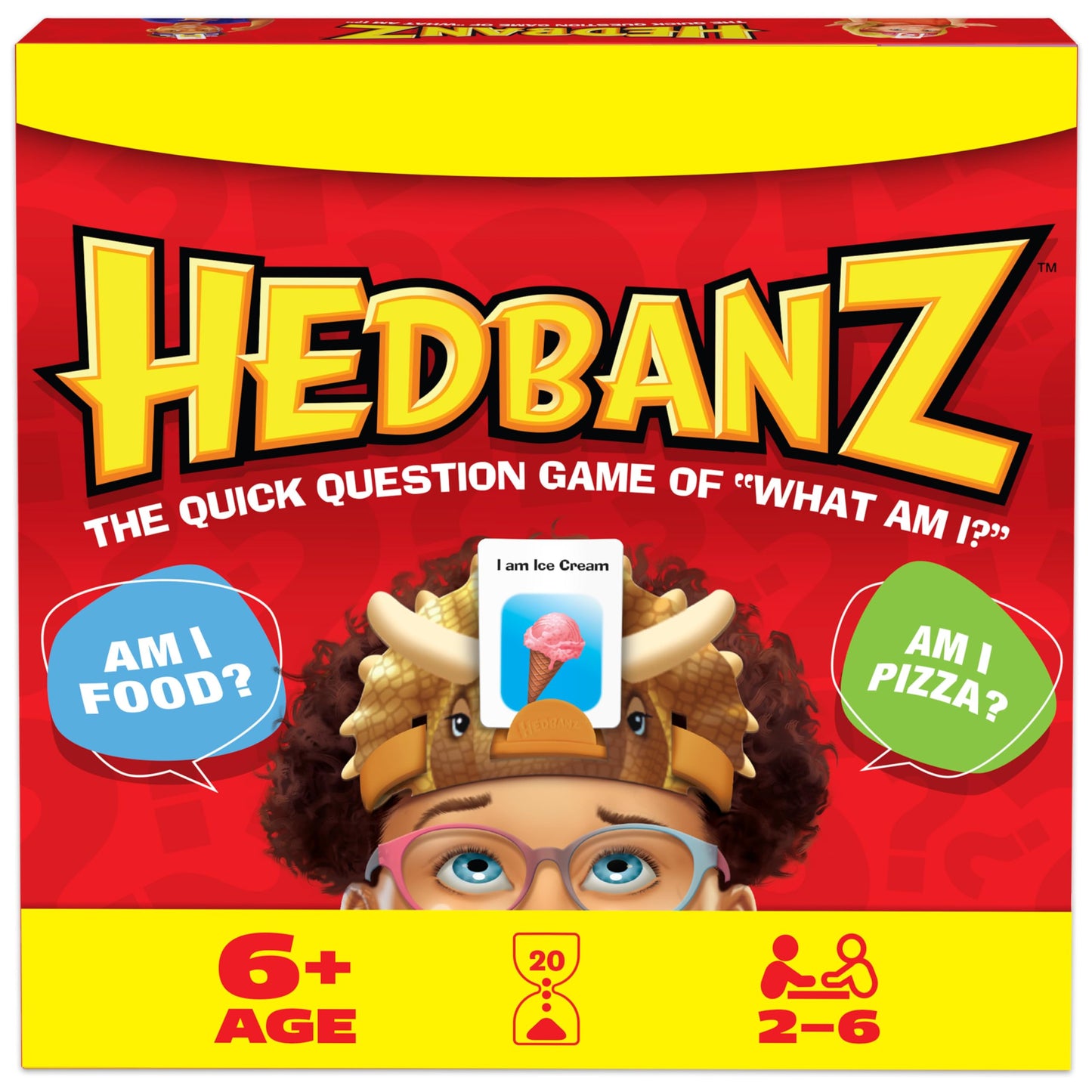 HotSpin Master Games Hedbanz Picture Guessing Game for Family Game Night