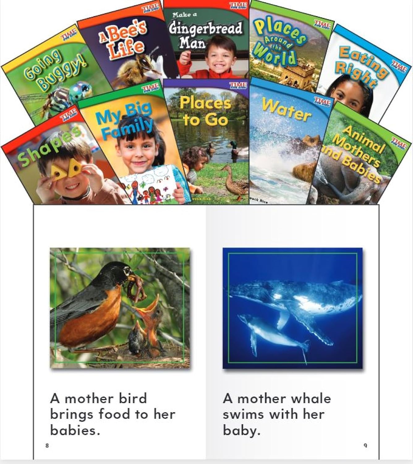 Hot TIME FOR KIDS® Informational Text Grade 1 Readers Set 3 10-Book Set