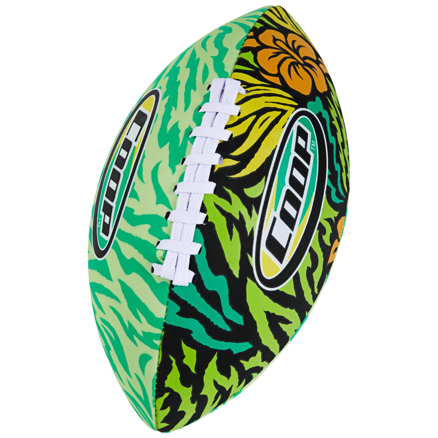 HotSwimways Hydro Waterproof Football, Outdoor Games for Adults and Kids, Swimming Pool Accessories and Pool Party Games,9.25 Inches, Green