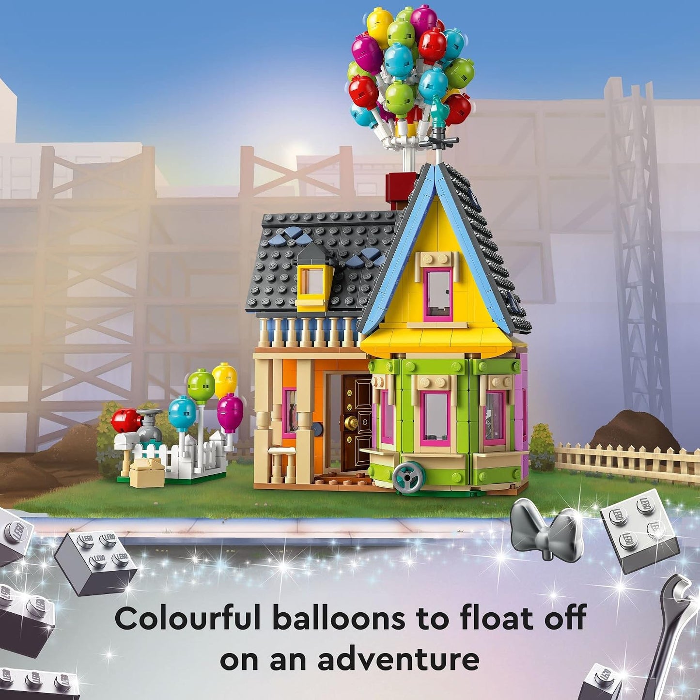 HotLEGO Disney and Pixar ‘Up’ House, Classic Disney Celebration Building Toy Set for Kids and Movie Fans Ages 9 and Up, A Fun Gift for Fans and Anyone Who Loves Creative Play, 43217
