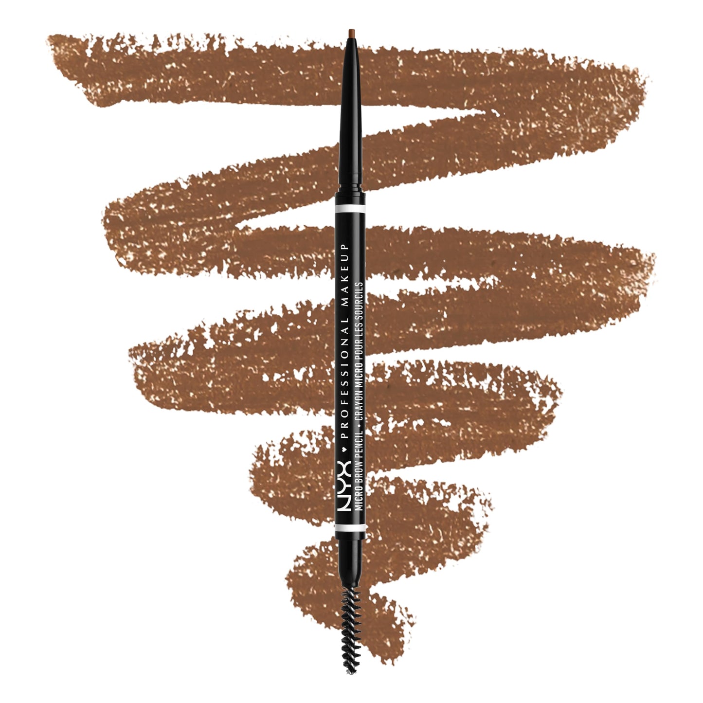 HotNYX PROFESSIONAL MAKEUP Micro Brow Pencil, Precise Eyebrow Pencil - Brunette