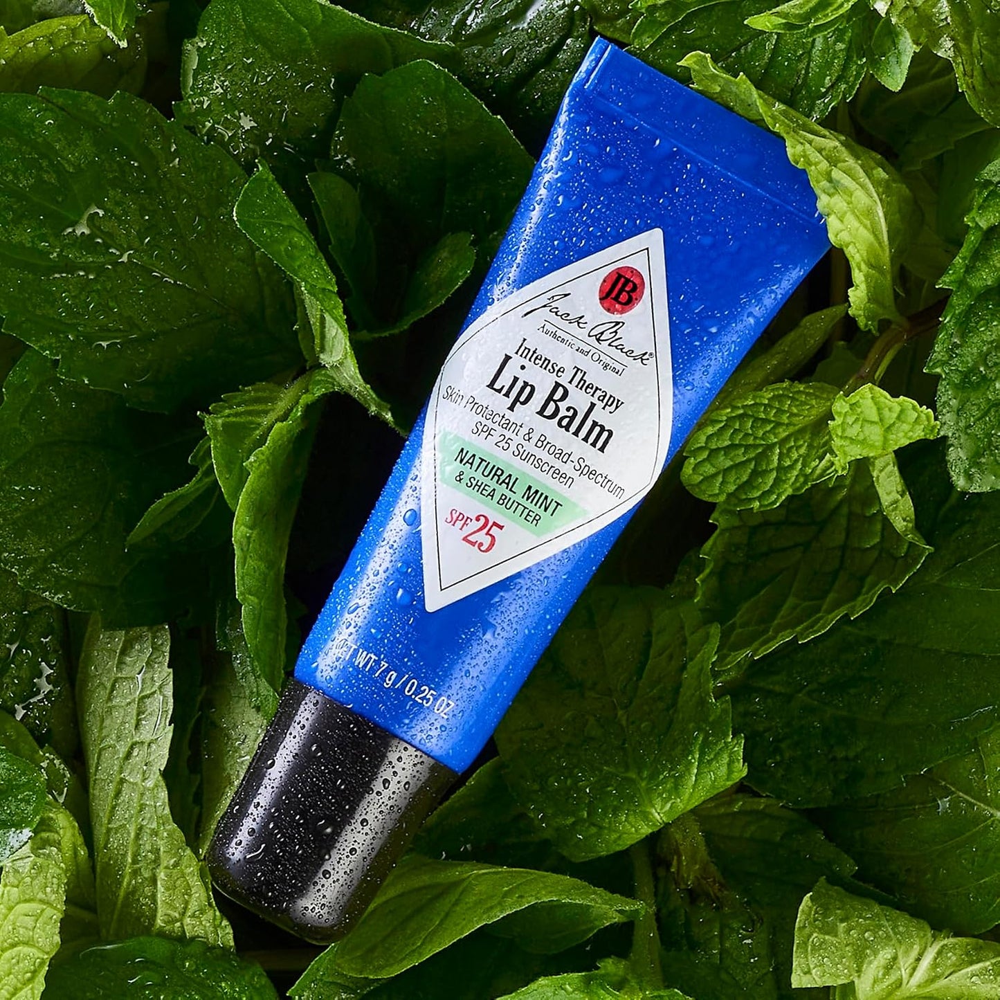 HotJack Black Intense Therapy Lip Balm – SPF 25 Sun Protection, Lip Moisturizer