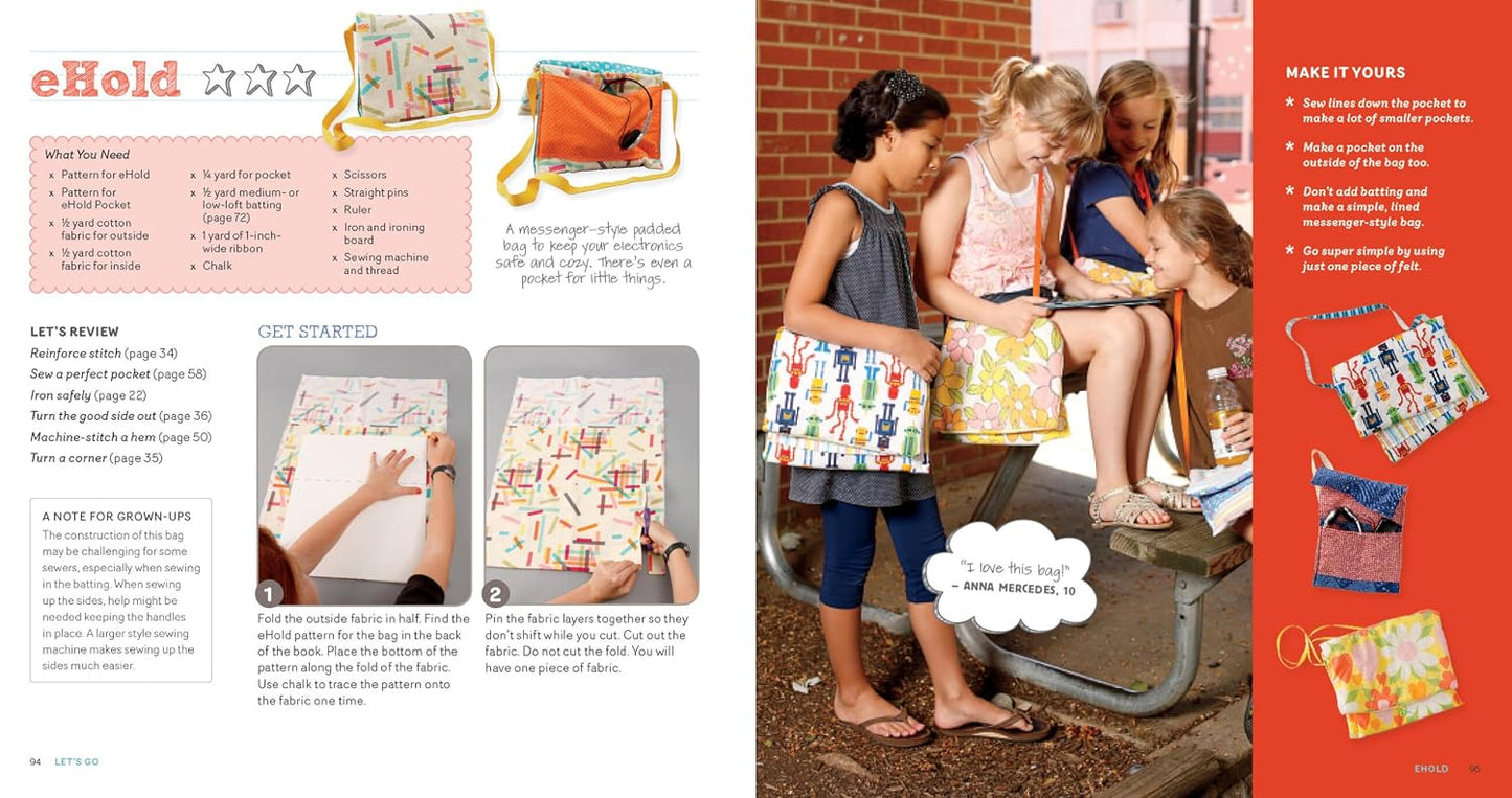 Hot Sewing School ® 2: Lessons in Machine Sewing; 20 Projects Kids Will Love to Make