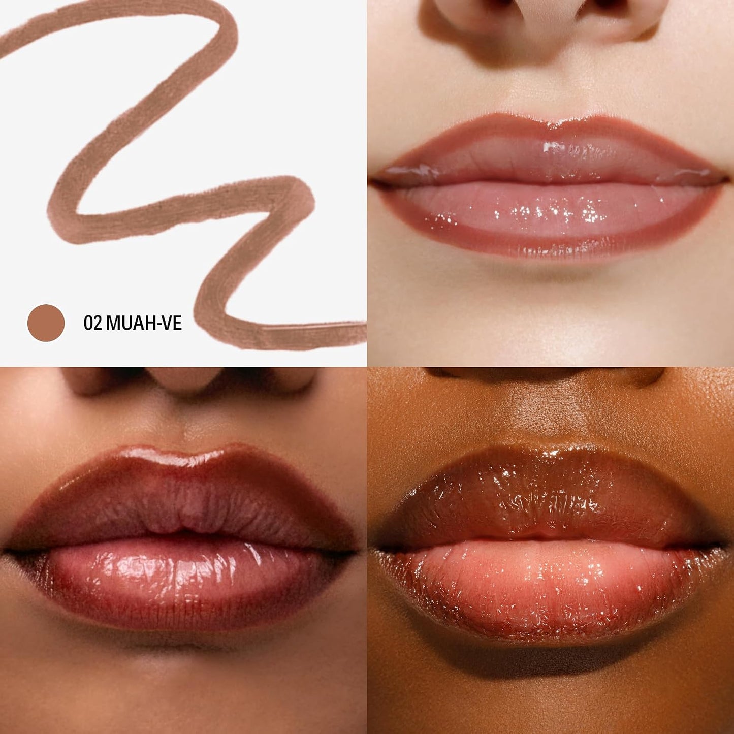 HotSacheu Lip Liner STAY-N Peel Off Lip Stain — Long Lasting Waterproof Lip Tint with Hyaluronic Acid & Vitamin E — Transfer Proof Matte Finish (MUAH-VE)