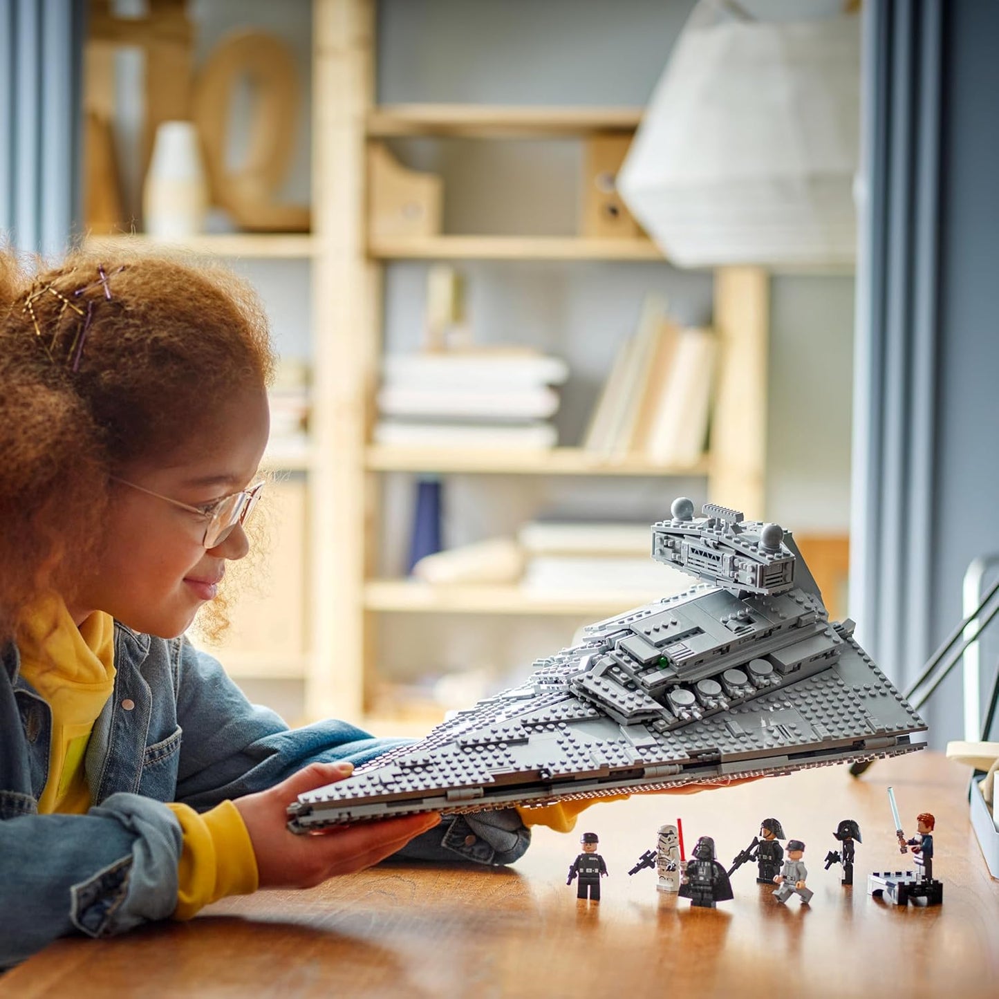 HotLEGO Star Wars Imperial Star Destroyer Building Toy - Build & Display Set for Boys & Girls, Ages 10+ - Gift for Birthdays - Star Wars Darth Vader & 6 Minifigure Toys - 75394