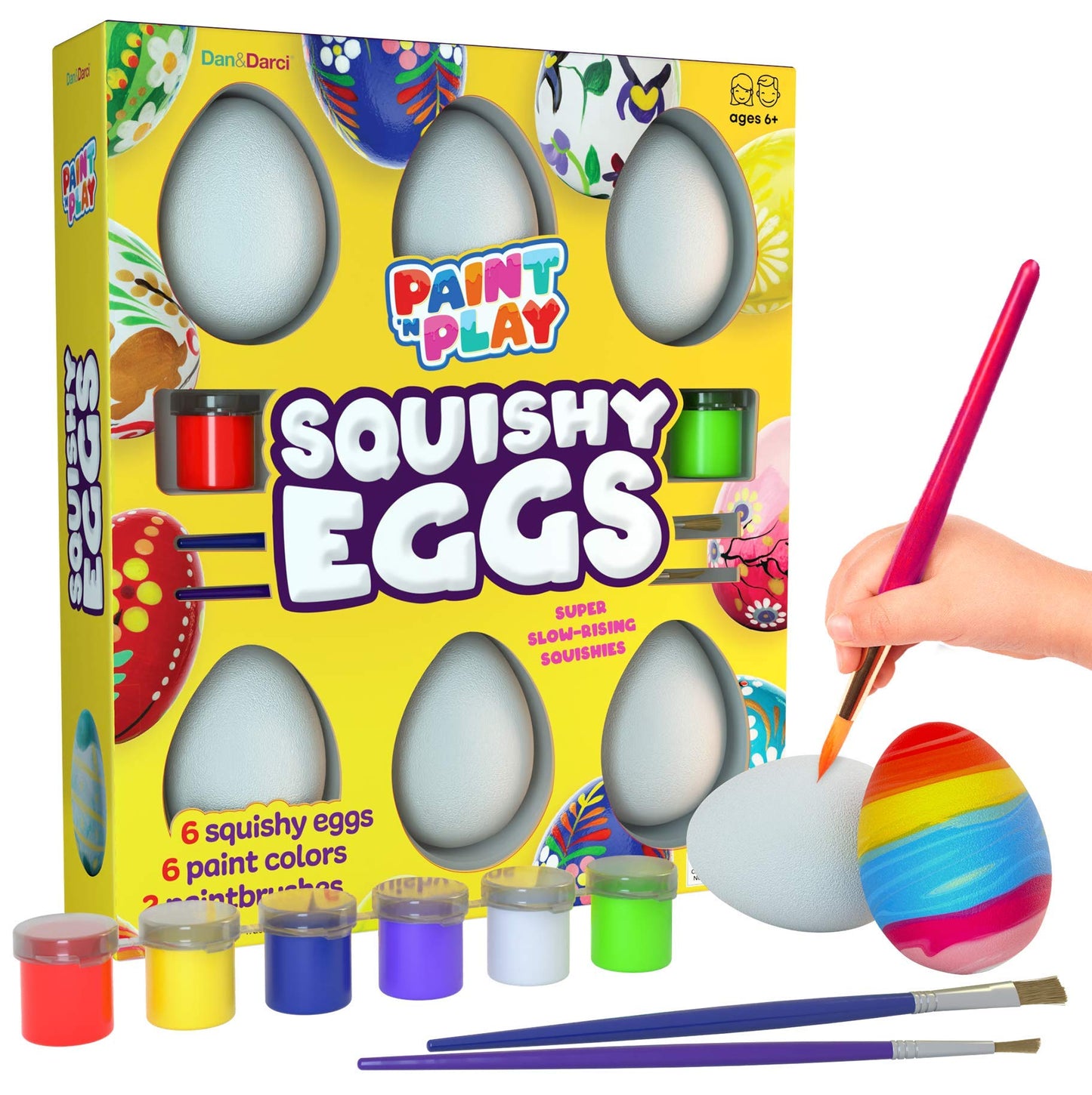 HotTaba Squishy Making Kit for Kids - Gifts for Girls - Kids Crafts - 6 7 8 9 10 11 12 Year Old Girl Birthday Gift - Squishies Craft Kits - Arts and Crafts for Kid for 8-12 - Toys for Girls