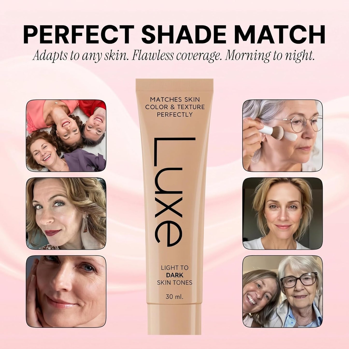 HotLuxe Color Changing Foundation – Light