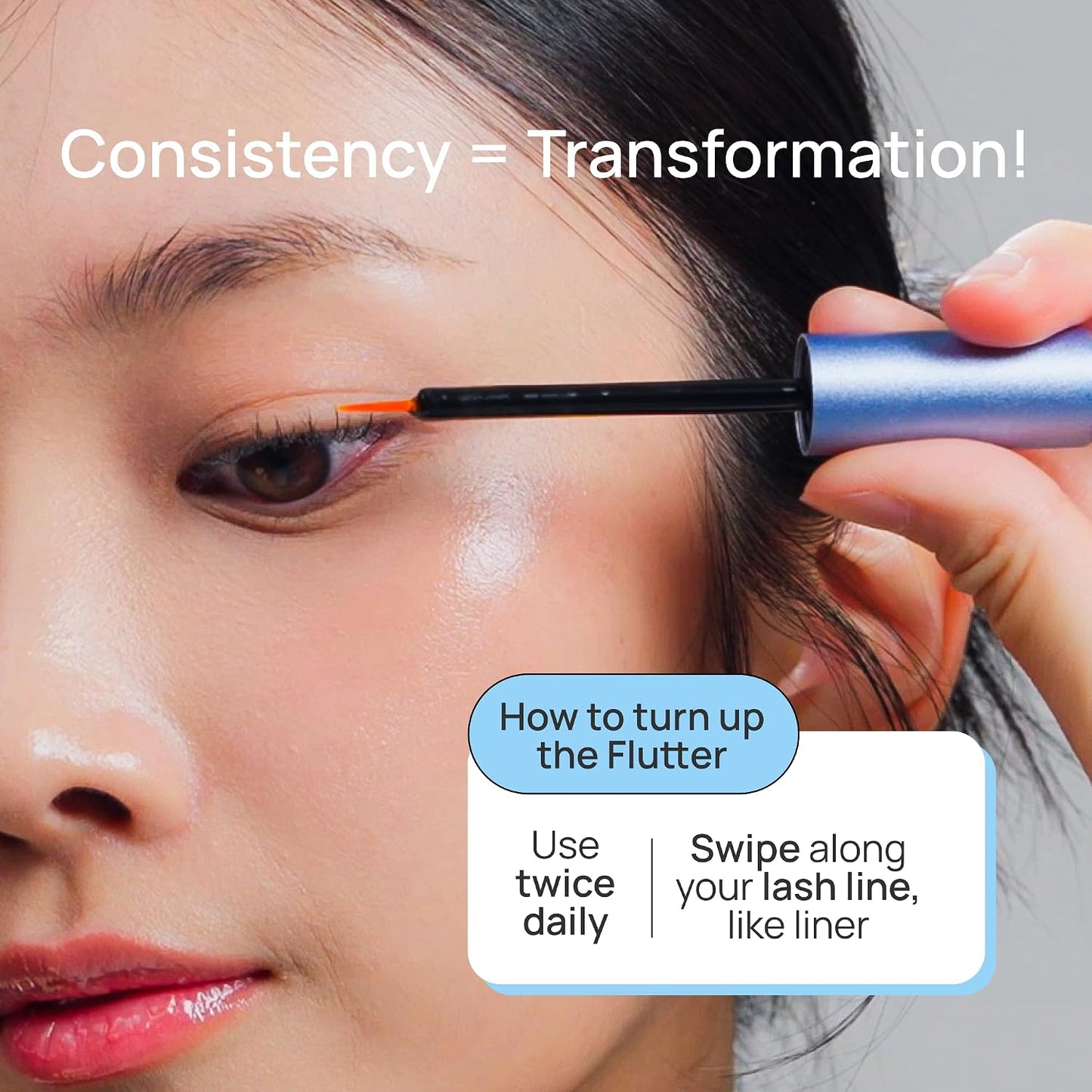 HotAdvanced Eyelash Serum for Thicker, Longer Eyelashes and Eyebrows - Grow Luscious Lashes with Brow Enhancer (3mL)