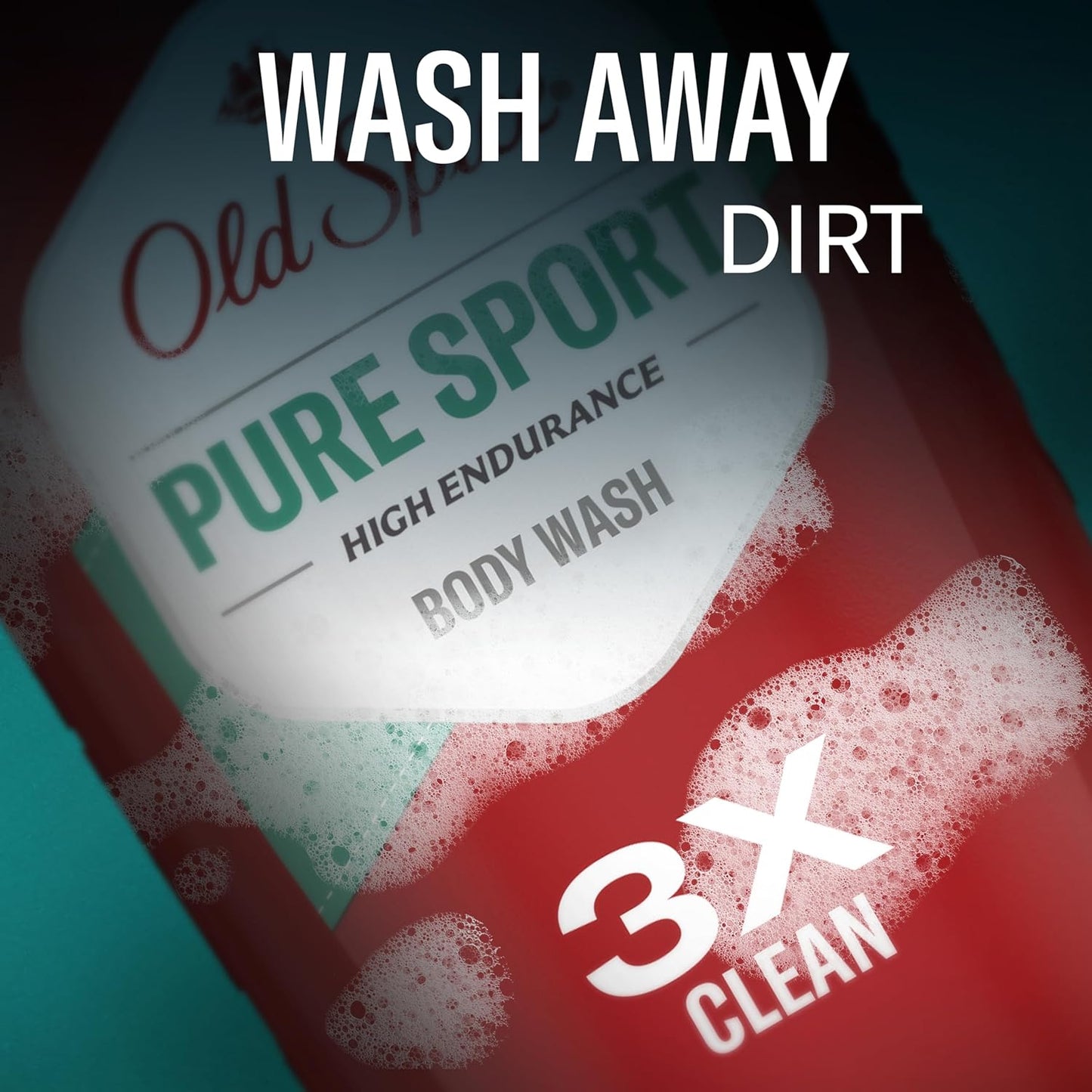 HotOld Spice Refreshing Body Wash for Men, High Endurance, 3X Defense, 24/7 Shower Fresh with Long Lasting Scent, Pure Sport Scent, 24 oz (Pack of 2)