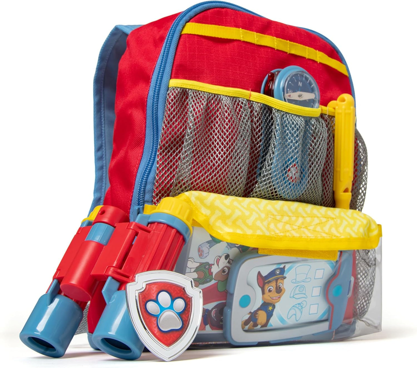Hot Melissa & Doug PAW Patrol Pup Pack Backpack, Adventure-Ready PAW Patrol Toys for Kids with Whistle, Binoculars, & Mission Cards, Preschool Toys for Girls & Boys Ages 3+