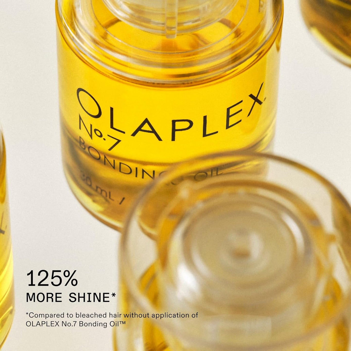 HotOlaplex N°.7 Bonding Oil: High Shine | Heat Protectant, Visibly Smooths & Softens Hair, Added Color Vibrancy, Up to 72 Hour Frizz Control | For Coily, Curly, Straight, and Wavy
