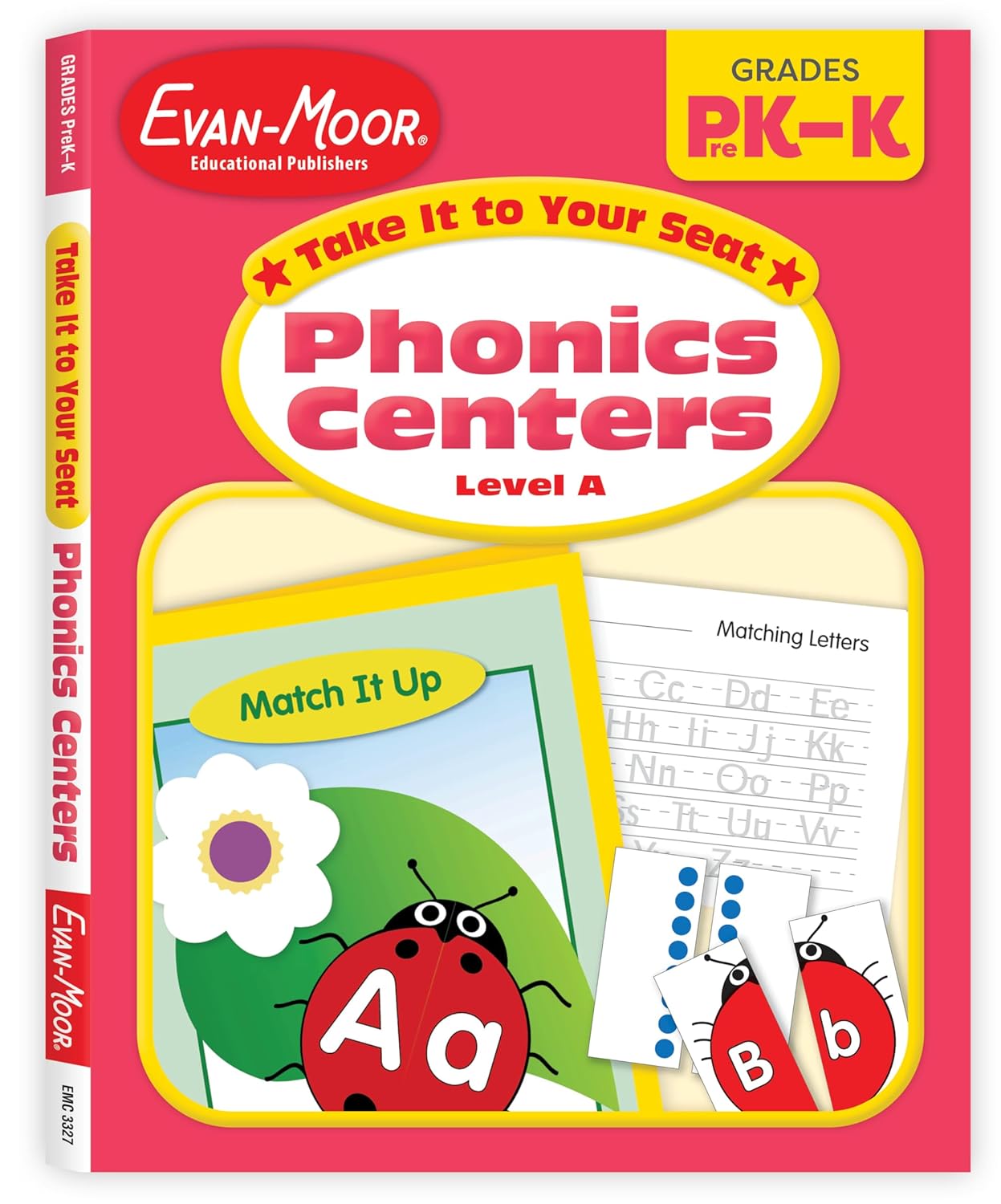 Hot Take It to Your Seat Phonics Centers, Grades PreK-K