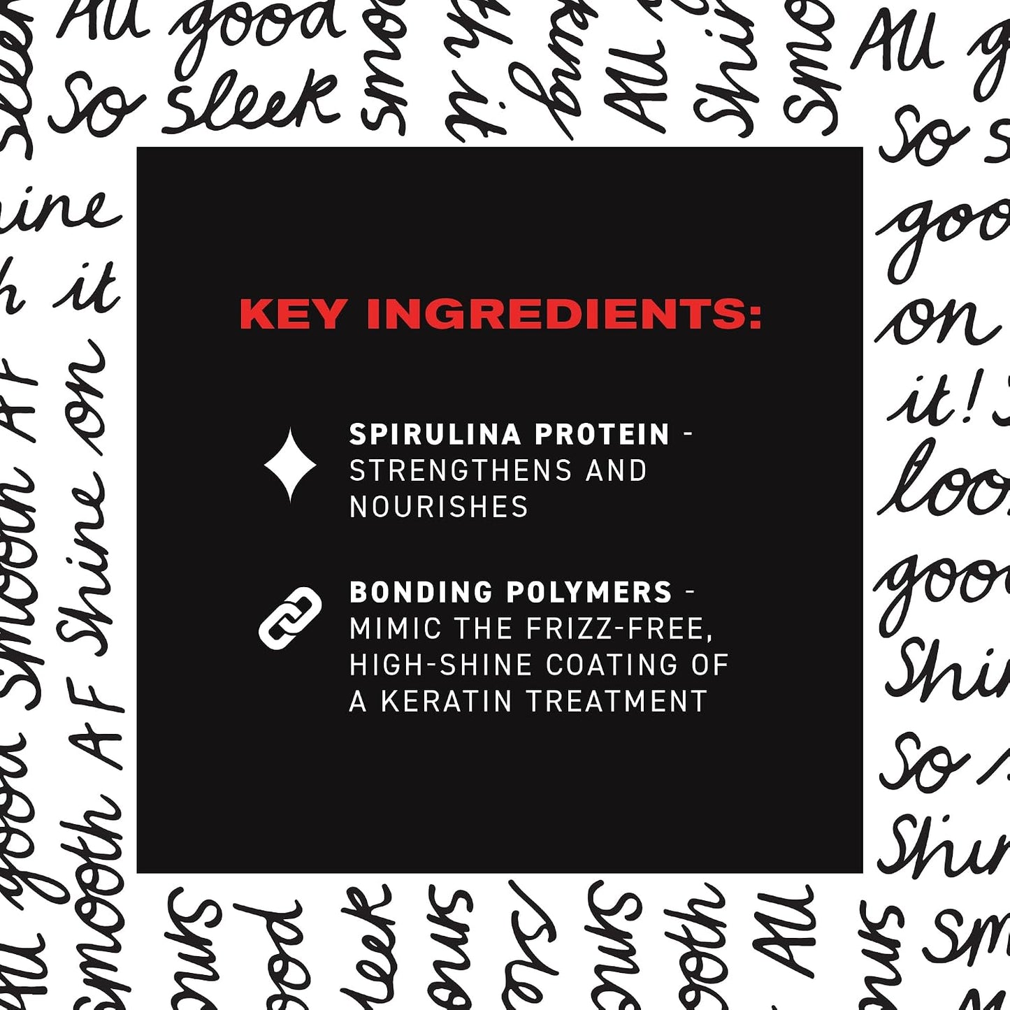 HotIGK GOOD BEHAVIOR Spirulina Protein Smoothing Spray | 4-Day Frizz Control + Heat Protectant | Vegan + Cruelty Free | 5.6 Oz