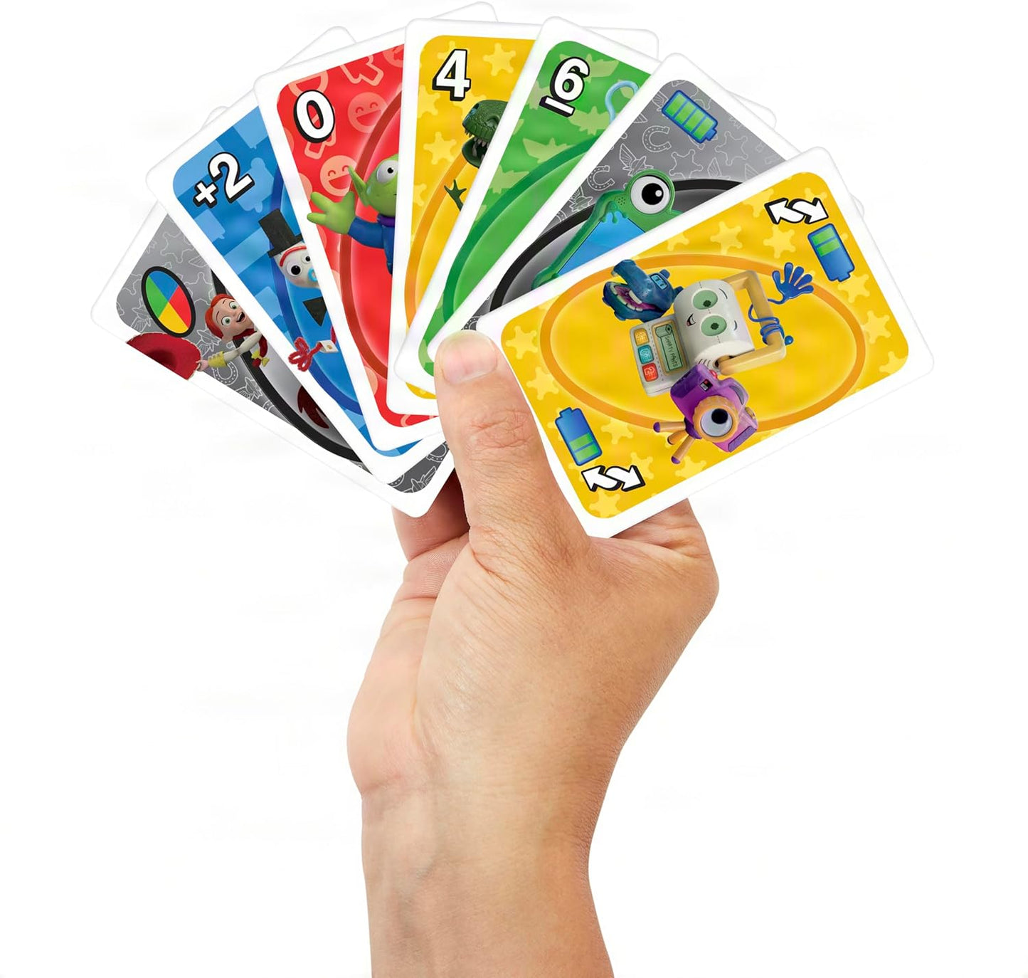 Hot Mattel Games UNO Disney and Pixar Toy Story 5 Card Game | Movie-Inspired Deck with Special Movie Fule, For Kid & Family Nights, Play During Parties, Travel & Camping