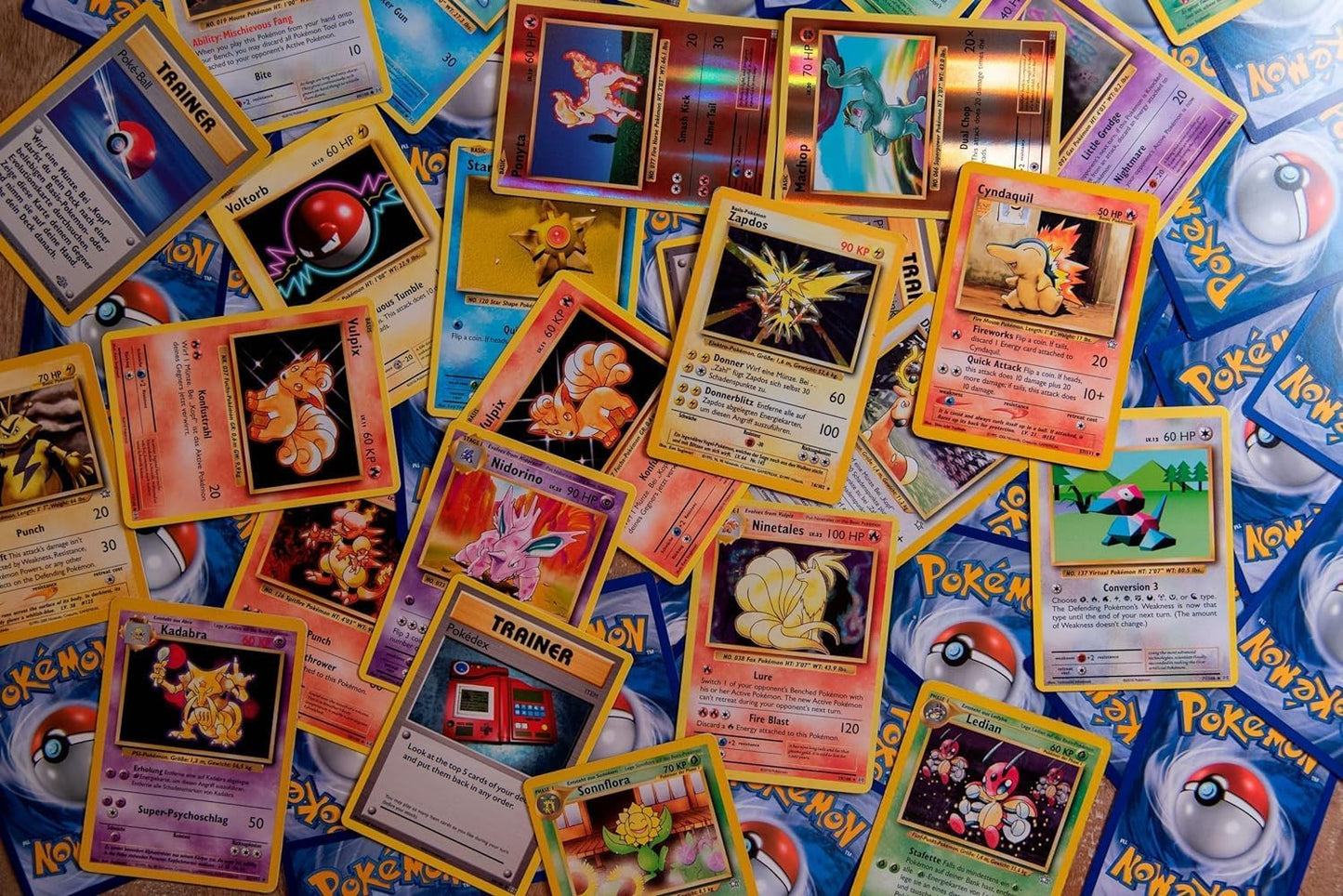 HotPokémon 100 Pokemon Card Lot with Legendary Ultra Rare Cards- Bundle with a LCC Deck Box Included