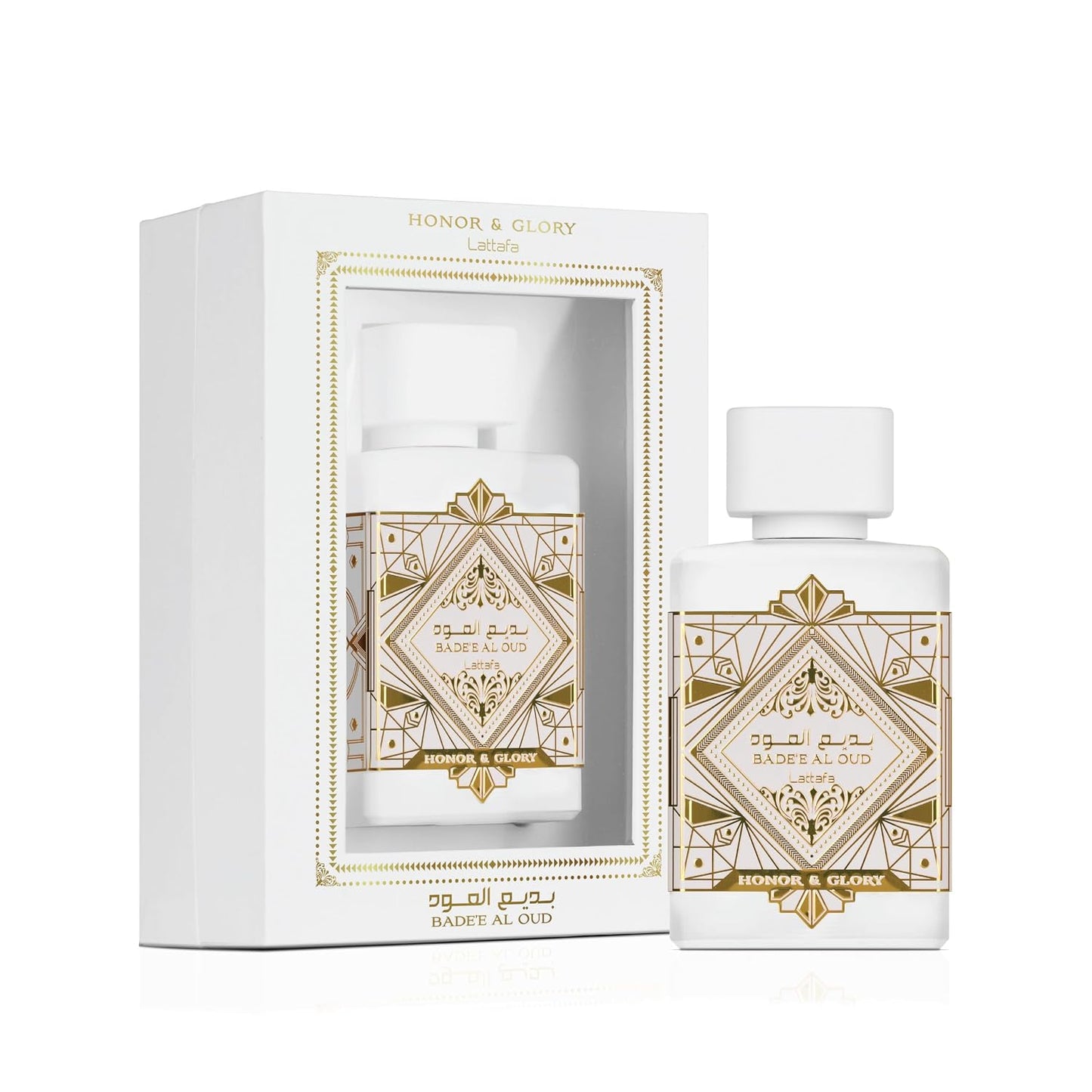 Hot Lattafa Bade'e Al Oud Honor & Glory - Fruity, Vanilla, Warm Spicy, Woody - Eau de Parfum Long-Lasting Fragrance for Unisex, 3.40 Ounce / 100 ml | Long-Lasting Fragrance