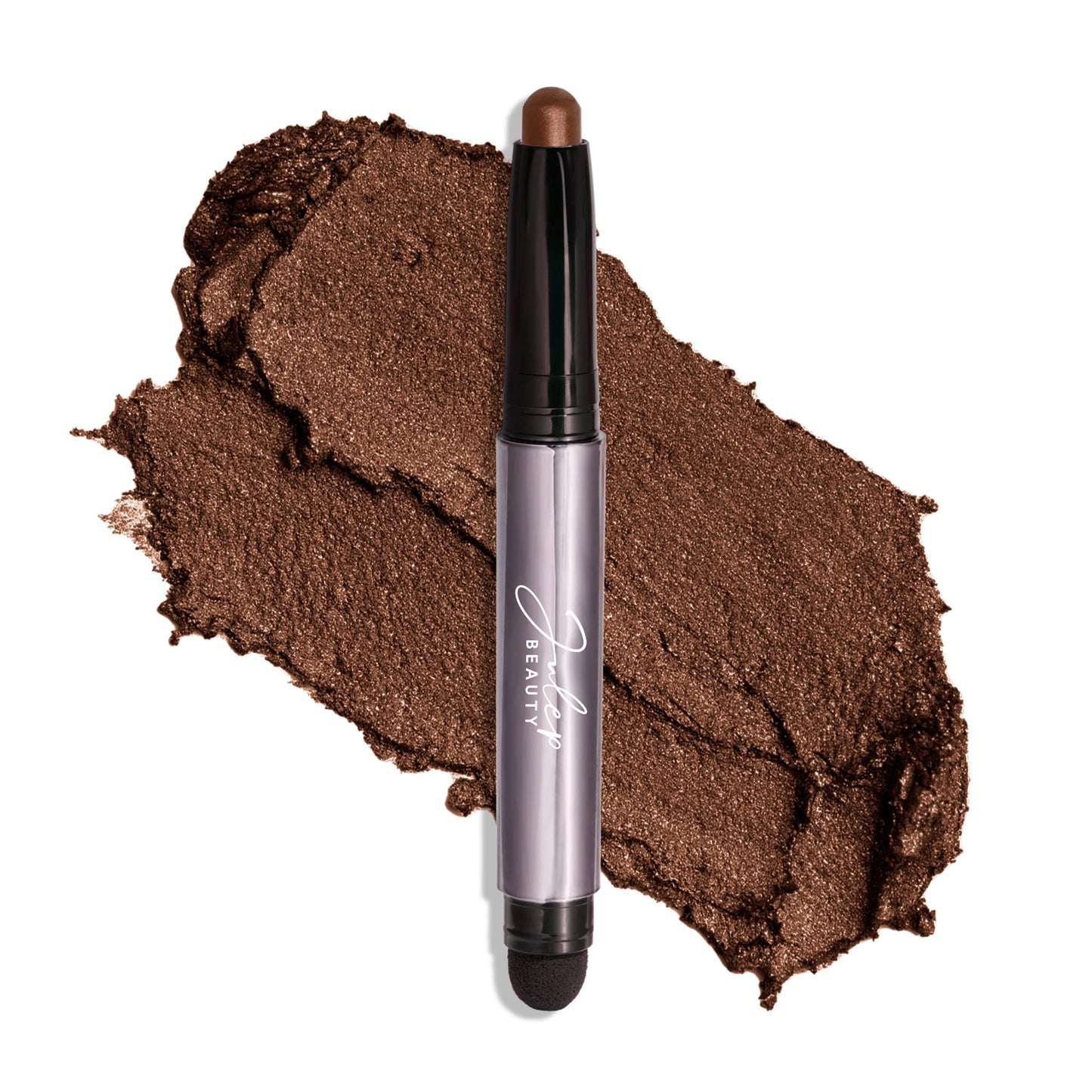 HotJulep Eyeshadow 101 Cream-to-Powder Waterproof Eyeshadow Stick – Champagne Shimmer – Long-Lasting, Buildable, Crease-Proof, Cruelty Free, Shimmer Finish with Built-In Smudger