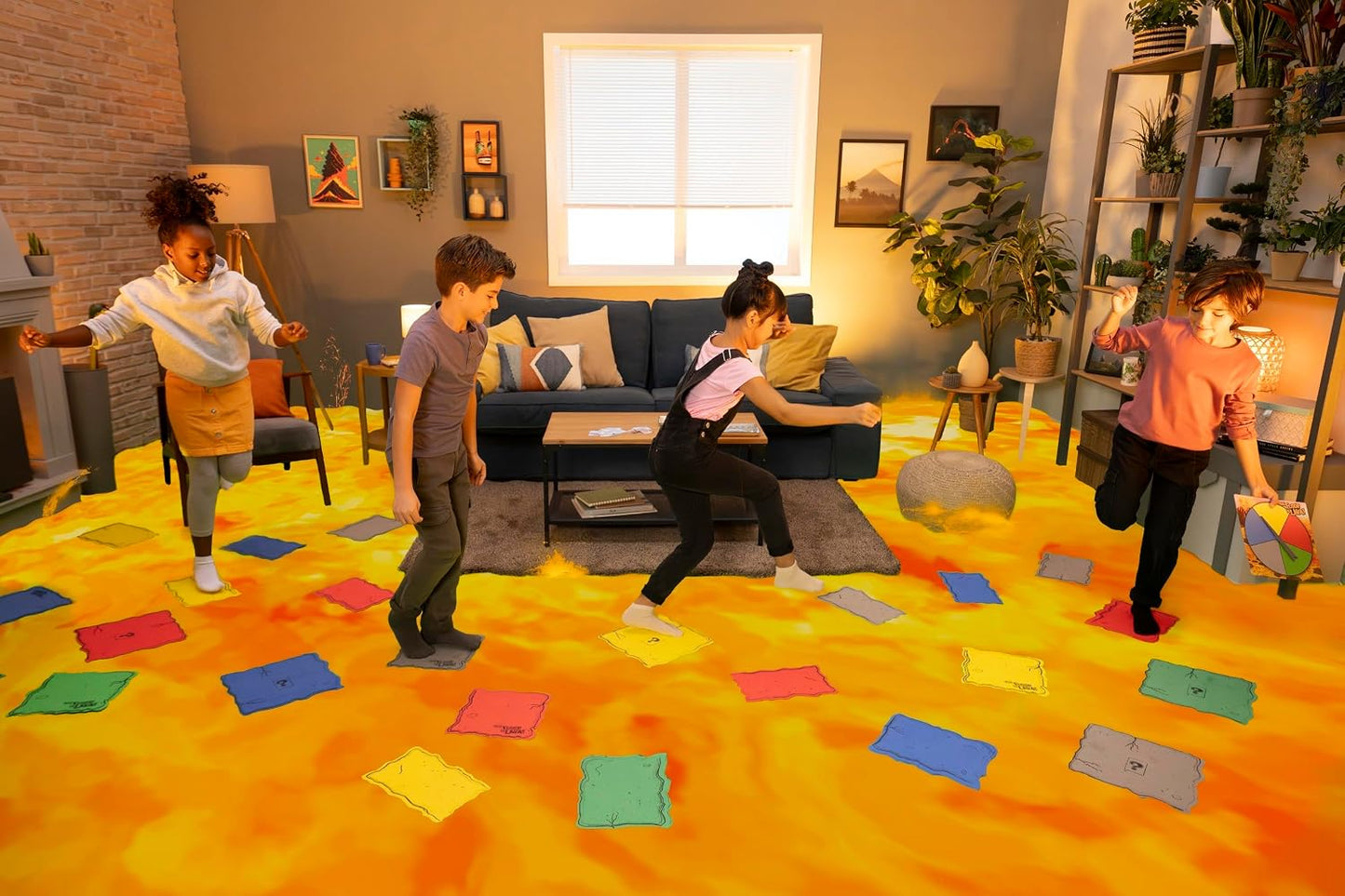 Hot Goliath The Original The Floor is Lava! Game by Endless Games - Interactive Game For Kids And Adults - Promotes Physical Activity - Indoor And Outdoor Safe - Classic Edition