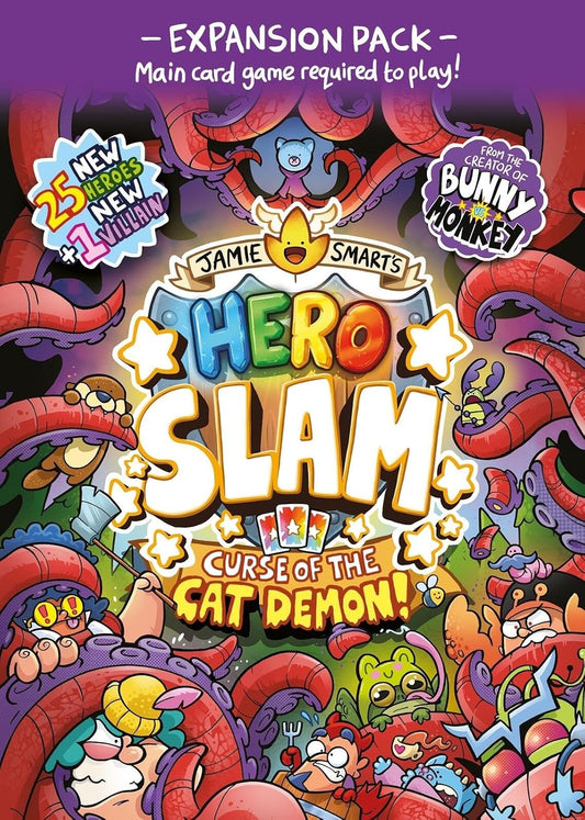 Hot Jamie Smart’s Hero Slam Expansion Pack: Curse of the Cat Demon | 25 New Heroes + 1 New Villain!