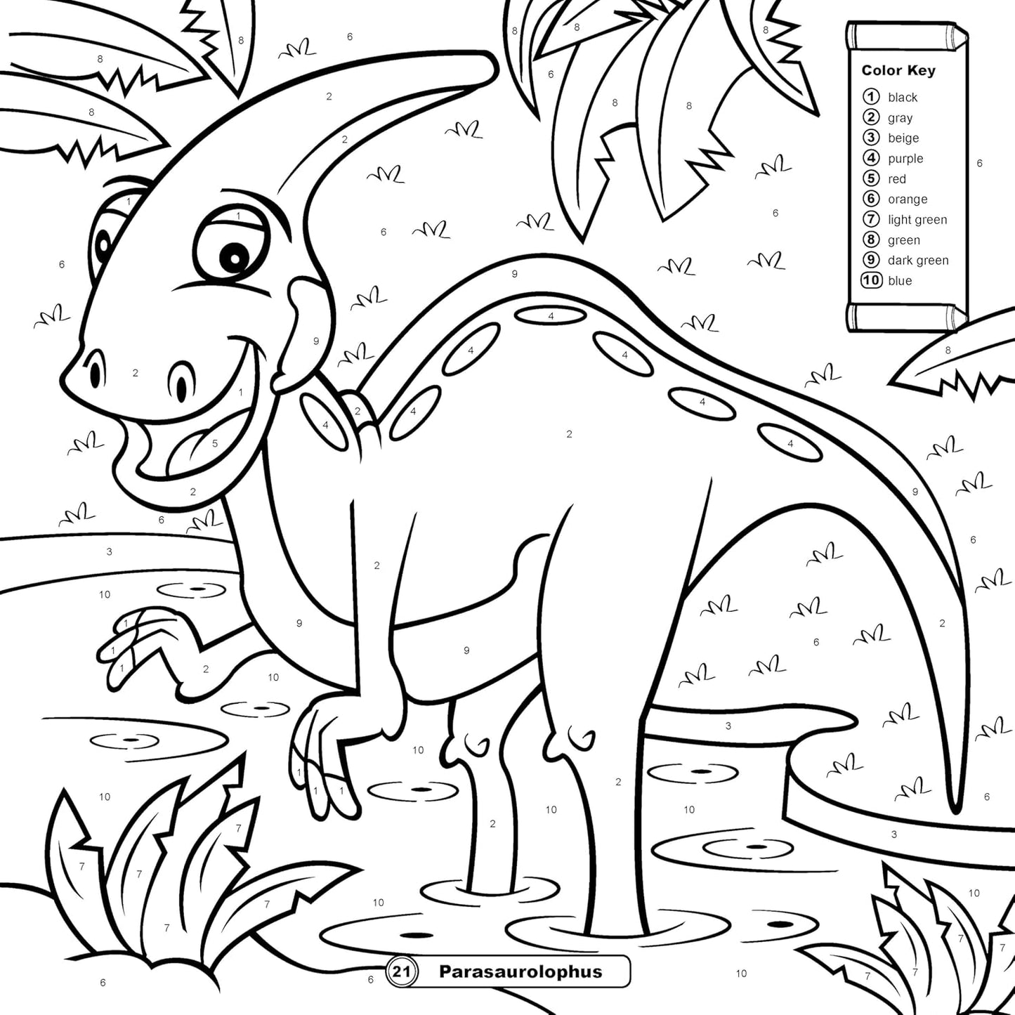 Hot Color by Number Kids Book Set – Coloring Books for Kids 4–8 Years Old, 4-Pack Bundle, Easy & Fun Activities, Large Print, Thick Tear-Out Pages, 96 Pages