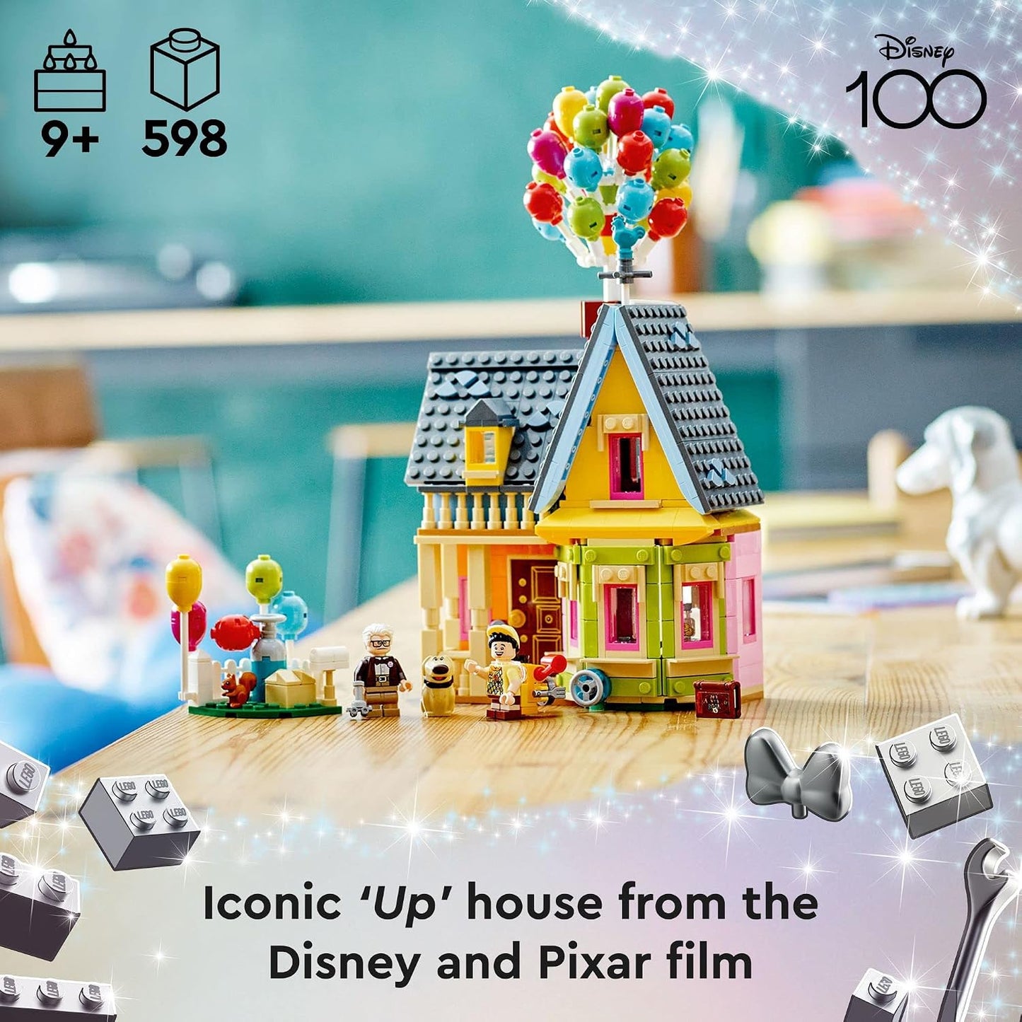 HotLEGO Disney and Pixar ‘Up’ House, Classic Disney Celebration Building Toy Set for Kids and Movie Fans Ages 9 and Up, A Fun Gift for Fans and Anyone Who Loves Creative Play, 43217
