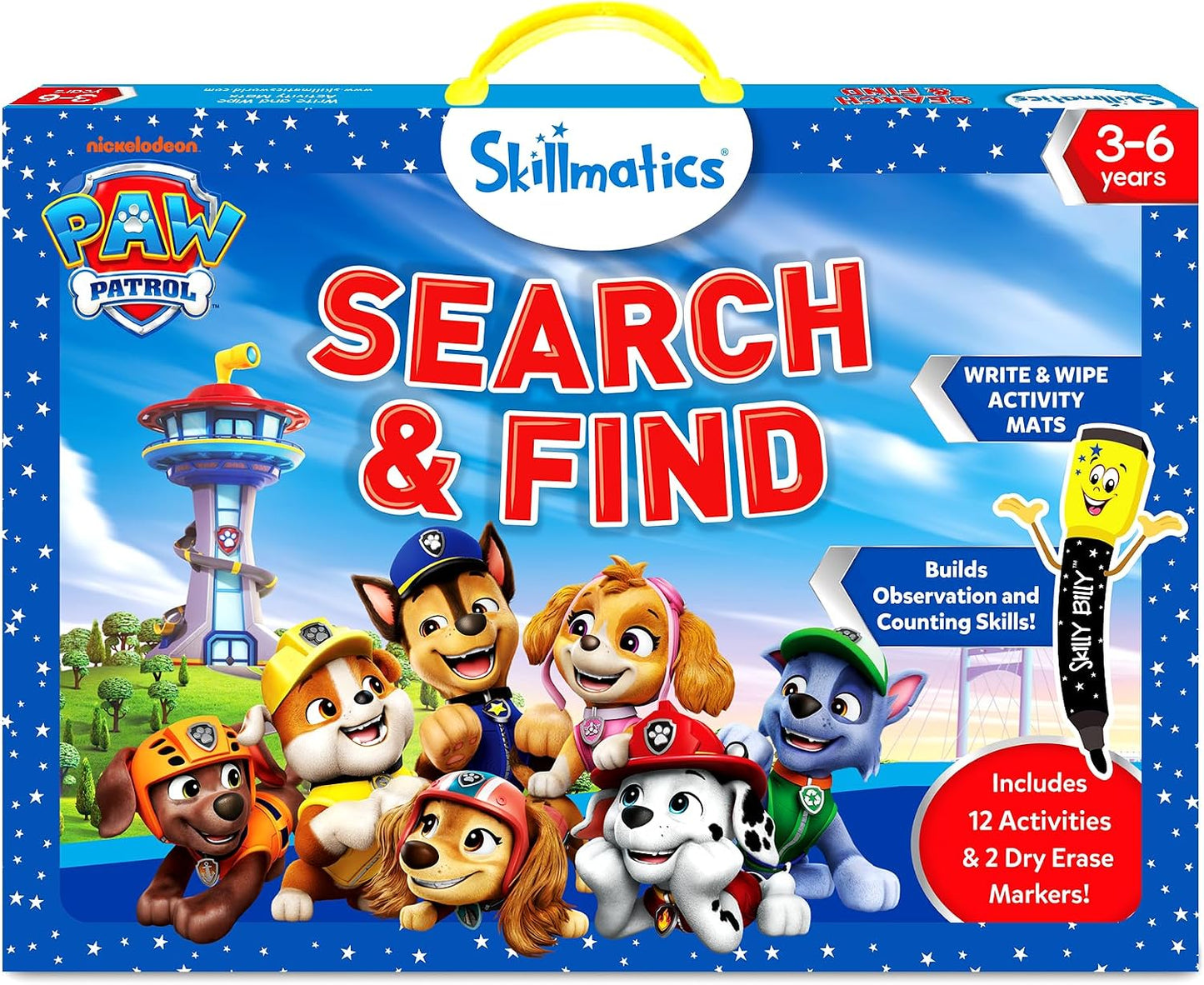 Hot Skillmatics Search and Find – PAW Patrol, Reusable Preschool Activity | Learning Activities, Perfect for Toddlers & Kids Who Love Toys, Art & Crafts, Gifts for Boys & Girls Ages 3, 4, 5, 6