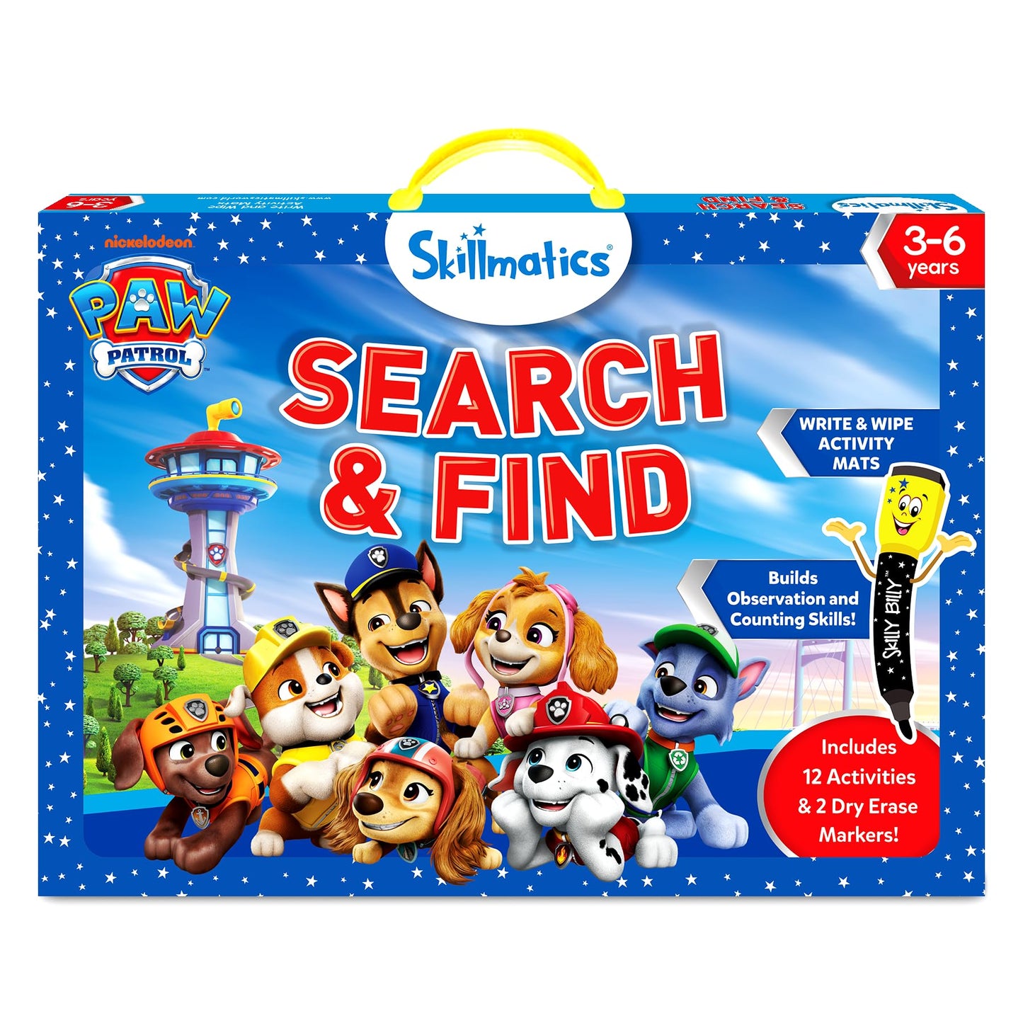 Hot Skillmatics Search and Find – PAW Patrol, Reusable Preschool Activity | Learning Activities, Perfect for Toddlers & Kids Who Love Toys, Art & Crafts, Gifts for Boys & Girls Ages 3, 4, 5, 6