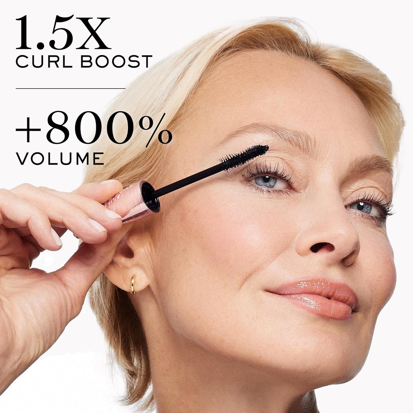 HotLancôme Curl Goddess Mascara – Volumizing & Curling Mascara - 01 Black | Volume Mascara for Dramatic Lashes - 1.5x Curl Boost, +800% Volume, 30H Hold - Clump-Free, Weightless & Fanned-Out Lashes
