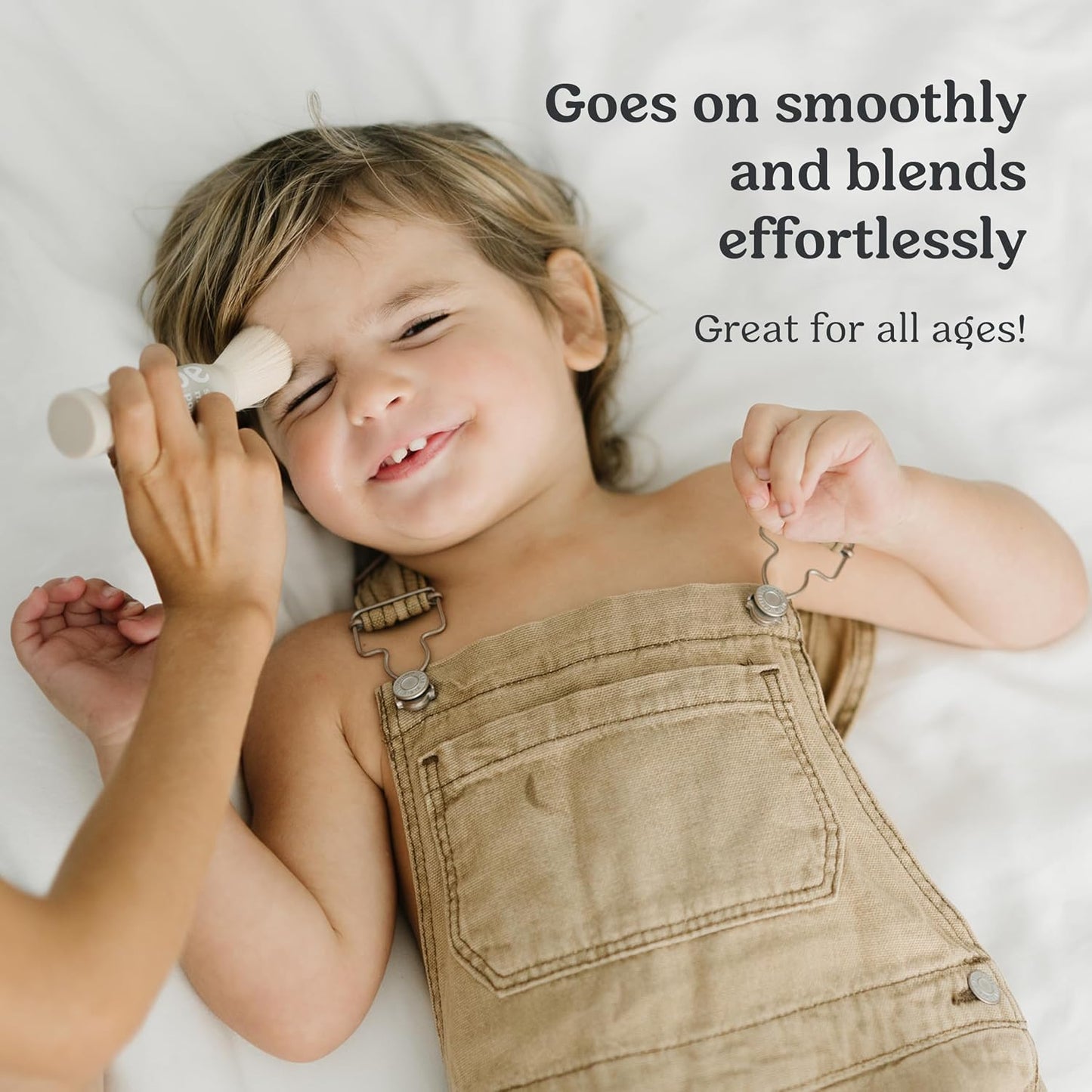 HotRoe Wellness- SPF 50 Powder Sunscreen Mineral-Based, Non-Toxic Brush-on For Kids, Adults & Babies | For Scalp, Face & Body (Reef Safe)