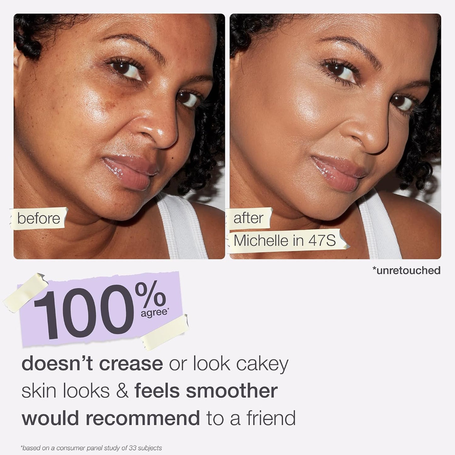 Hottarte shape tape concealer – Full-Coverage Creaseless Soft Matte Finish, Brightening Under-Eye & Face Makeup, 16hr Longwear, Vegan & Cruelty-Free