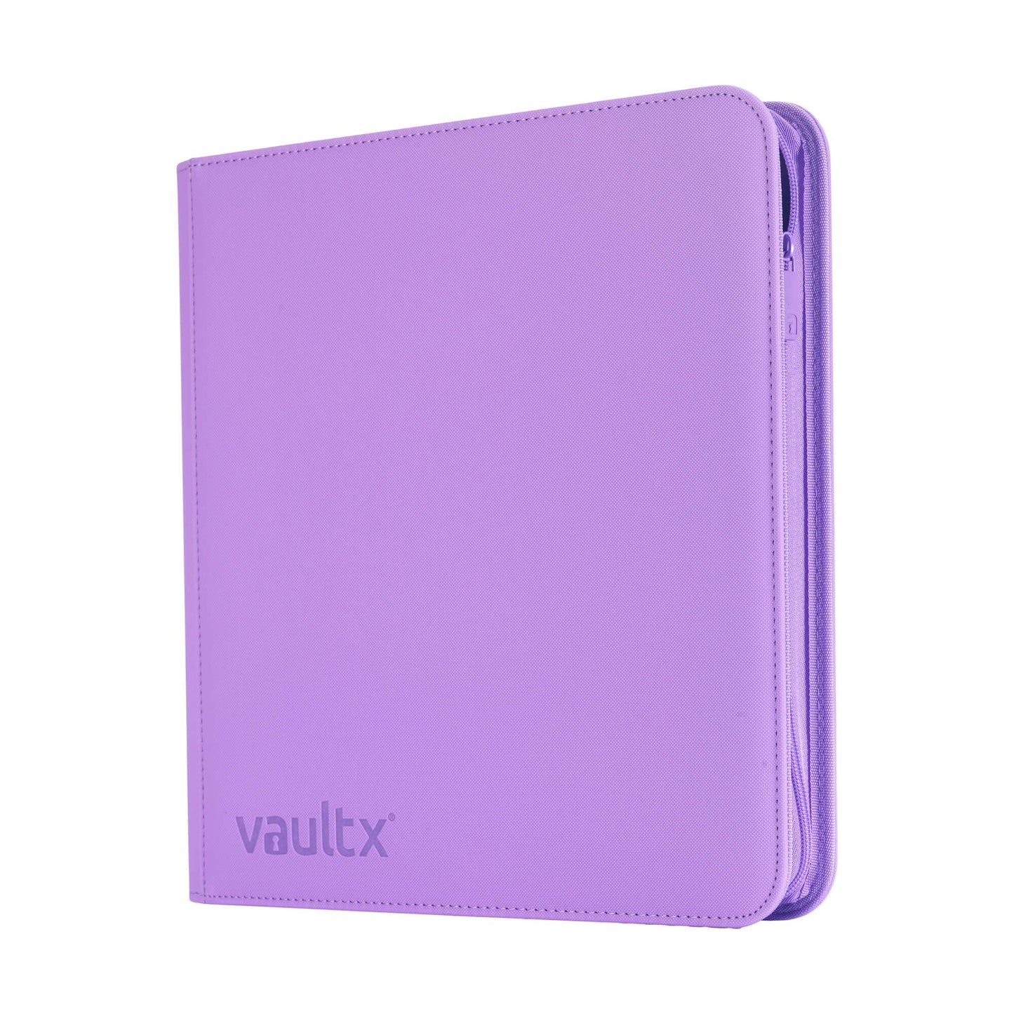 Hot Vault X 12 Pocket Zip Trading Card Binder 480 Cards Exo-Tec (Black) | Holds 480 standard-size TCG cards in 20 side-loading 12-pocket pages. Padded, water-resistant Exo-Tec cover.