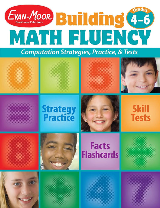 Hot Book Building Math Fluency- Grades 4-6+
