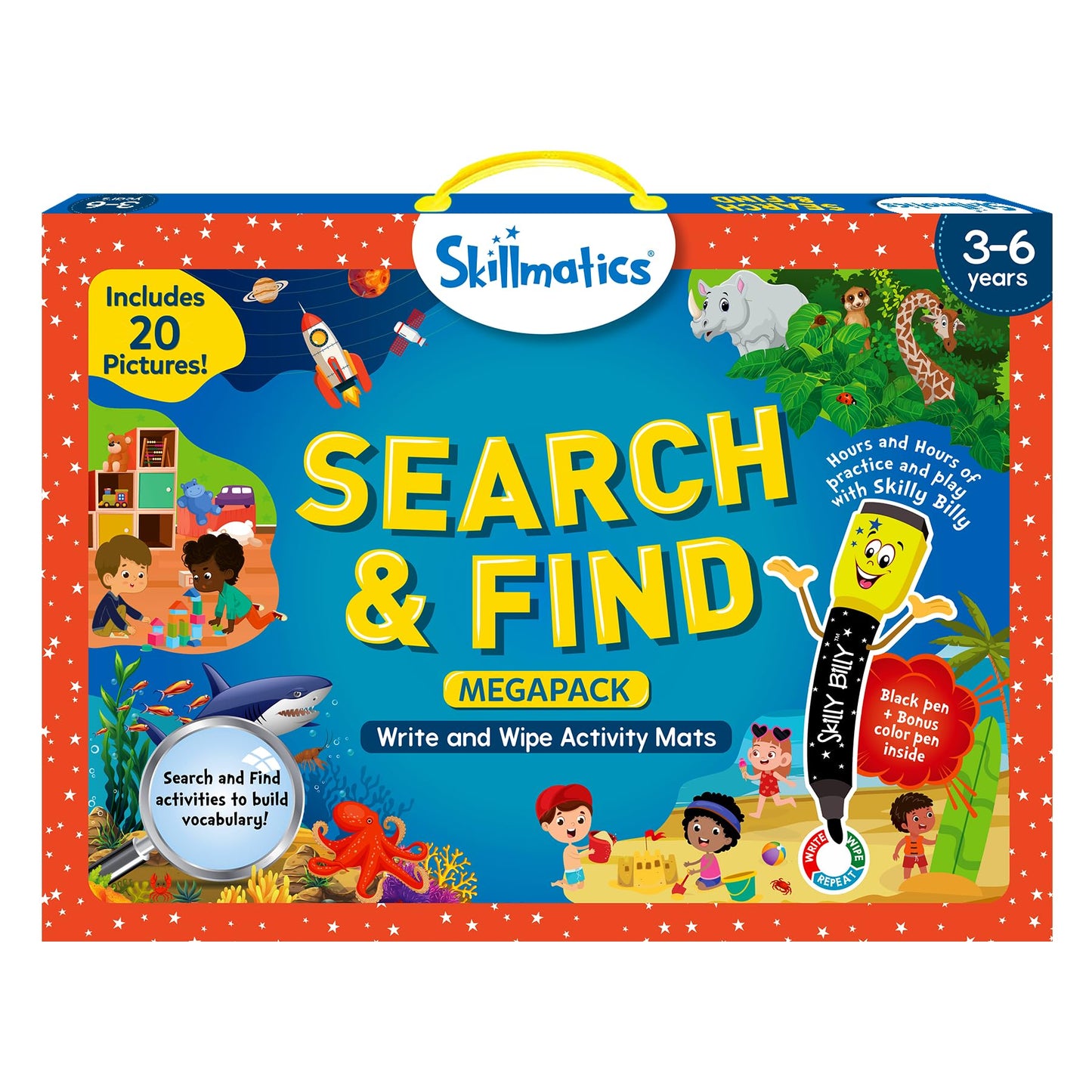 Hot Skillmatics Search and Find – PAW Patrol, Reusable Preschool Activity | Learning Activities, Perfect for Toddlers & Kids Who Love Toys, Art & Crafts, Gifts for Boys & Girls Ages 3, 4, 5, 6