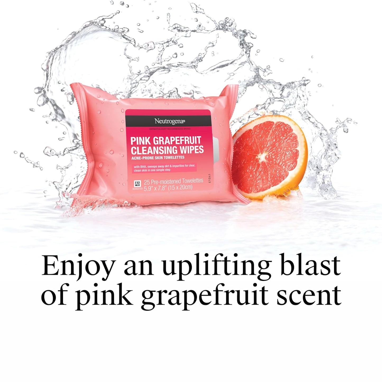 HotNeutrogena Makeup Remover Cleansing Towelettes, Pink Grapefruit, 25 Count, Twin Pack