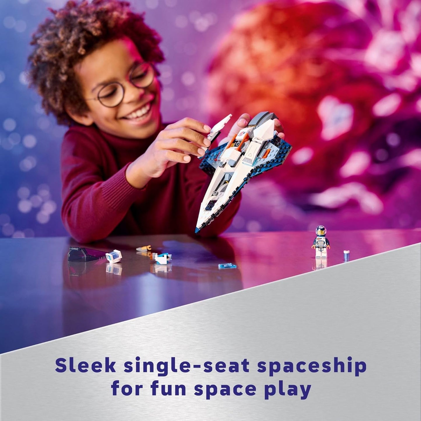 Hot LEGO City Interstellar Spaceship Toy for Kids, Creative Play Space Building Set with Spacecraft Model, Drone, and Astronaut Figure, Building Toy for Boys, Girls and Kids Ages 6 and Up, 60430