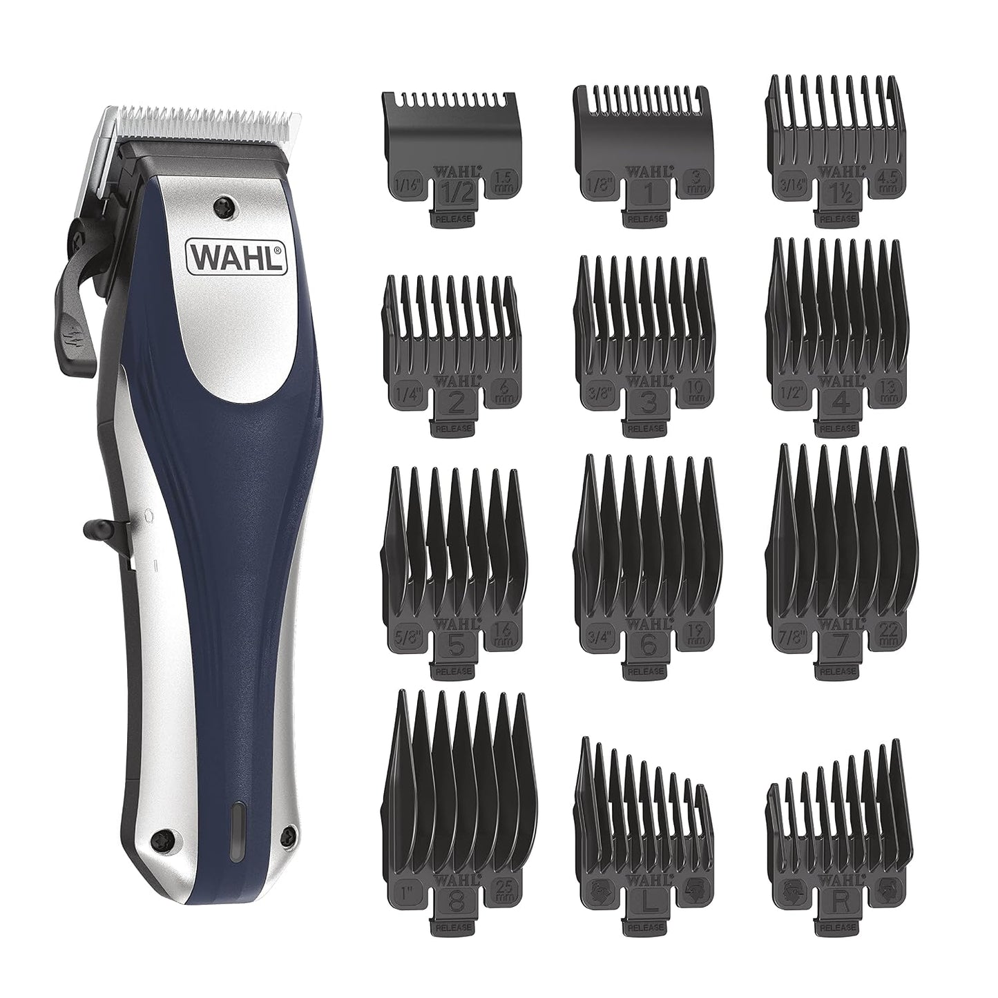 HotWahl Lithium Ion Pro Rechargeable Cordless Hair Clippers for Men, Woman, & Children with Smart Charge Technology for Convenient at Home Haircutting - Model 79470