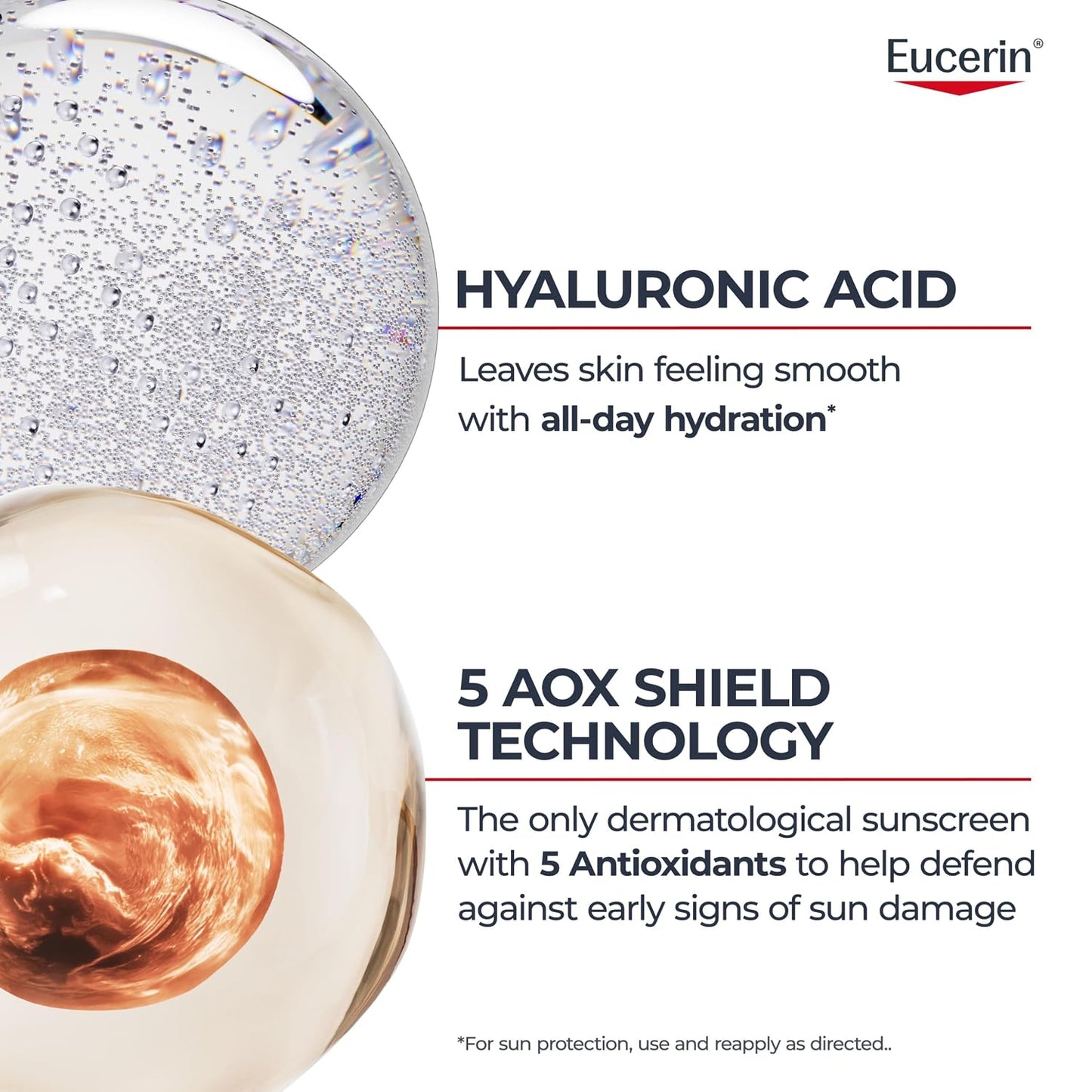 HotEucerin Sun Age Defense Face Sunscreen Lotion SPF 50, 2.5 FL OZ