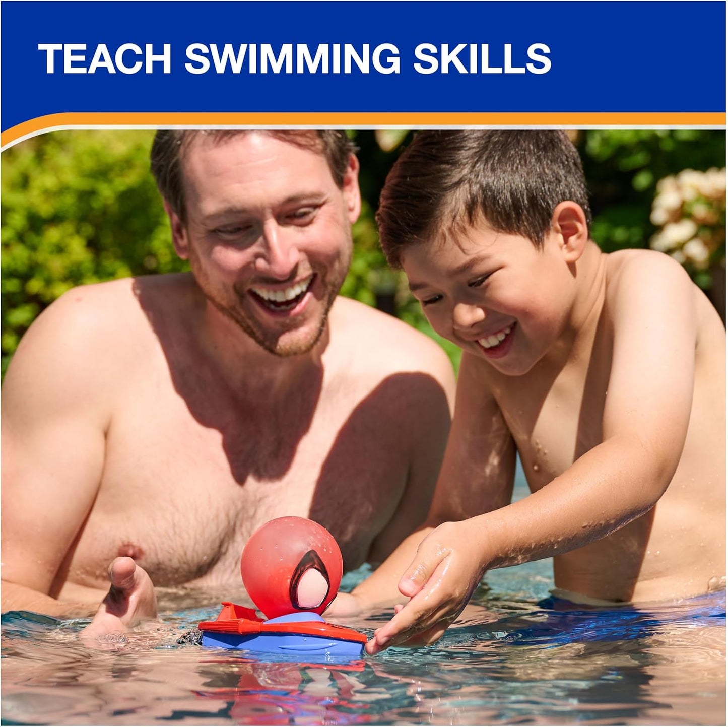 Hot SwimWays Marvel Spider-Man Inflatable Water Air Boat Toy for Ages 4+