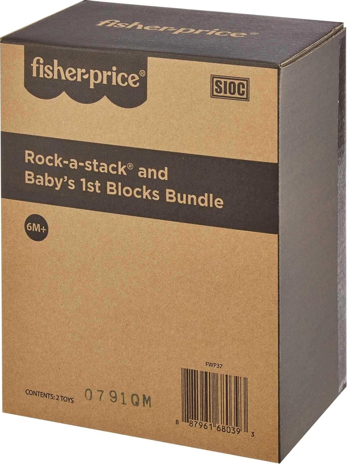 HotFisher-Price Baby’s First Blocks & Rock-a-Stack Toy Set