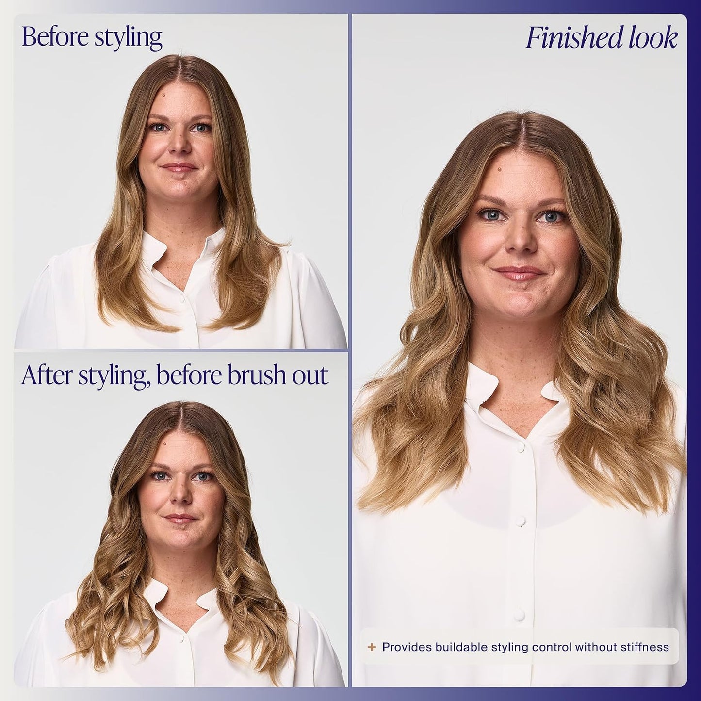 HotKenra Professional Perfect Medium Spray 13 | Provides Styling Control Without Stiffness | Medium Hold | Fast-Drying Formulation | High Shine Finish | All Hair Types