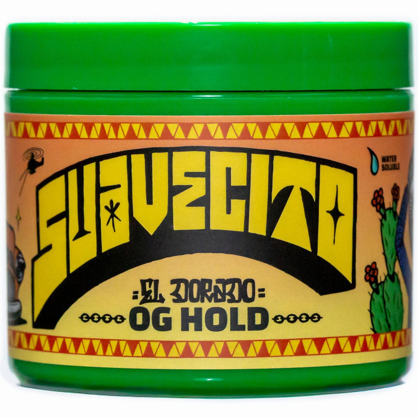 HotSuavecito Pomade Original Hold For Men 4 oz, 1 Pack - Medium Shine Water Based Wax Like Flake Free Hair Gel - Easy To Wash Out - All Day Hold For All Hairstyles
