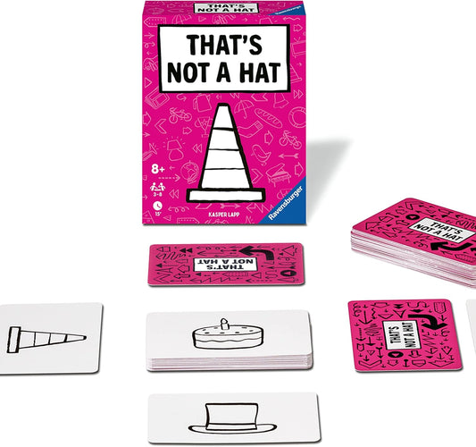 Hot Ravensburger That's Not A Hat - Fun Bluffing & Memory Party Game for All Ages Components | Ideal for Family Gatherings | Great Replay Value | FSC-Certified Materials