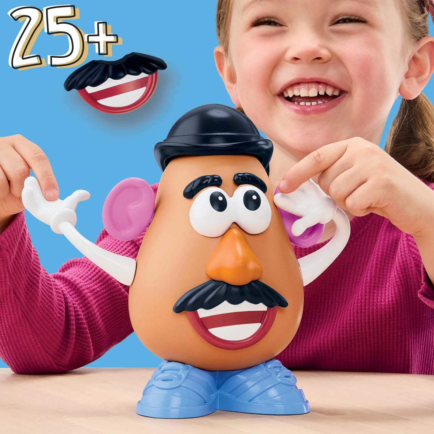 HotPotato Head Disney Pixar Toy Story 5 Talkin' Mr. Potato Head with 25+ Sounds and Phrases, Preschool Toys for Kids 2+