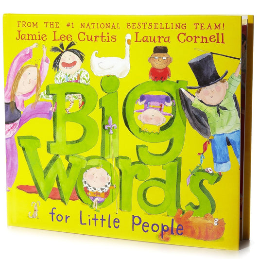 Hot Big Words for Little People: A Funny Picture Book About Vocabulary and Family for Kids (Ages 4-8)