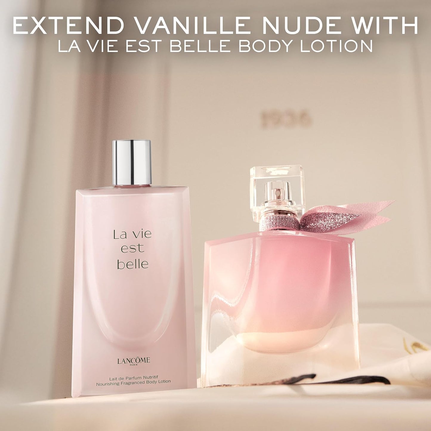 Hot Lancôme La Vie Est Belle La Vie Vanille Nude Eau de Parfum - Long Lasting Fragrance with Notes of Solar Jasmine, Glazed Bourbon Vanilla, White Musk - Floral & Sweet Women's Perfume