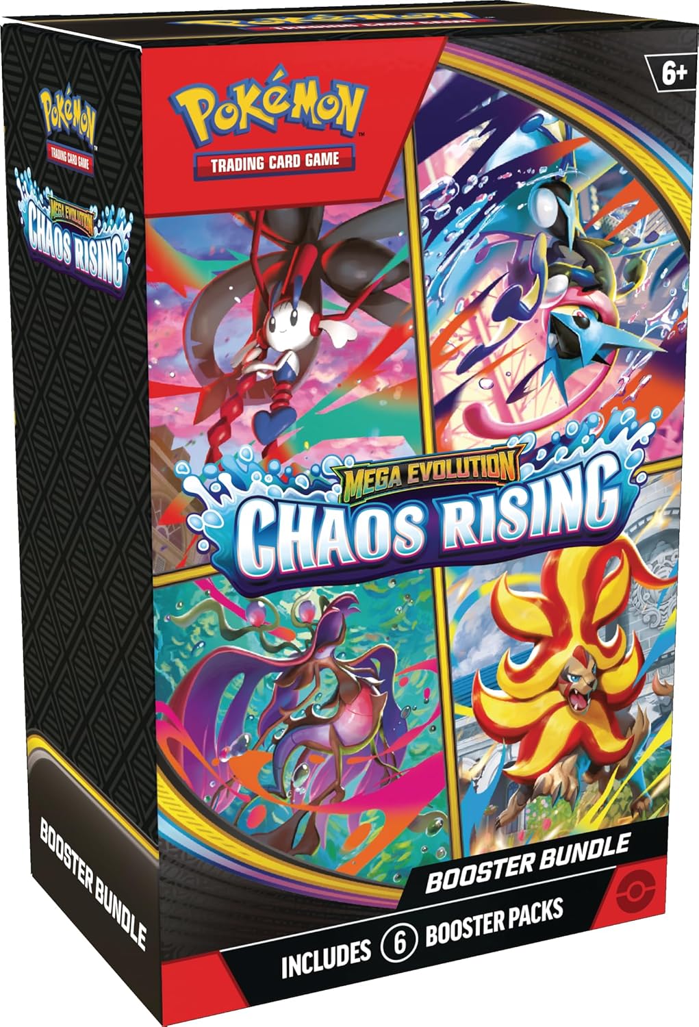 HotPokémon TCG: Mega Evolution—Chaos Rising Booster Bundle
