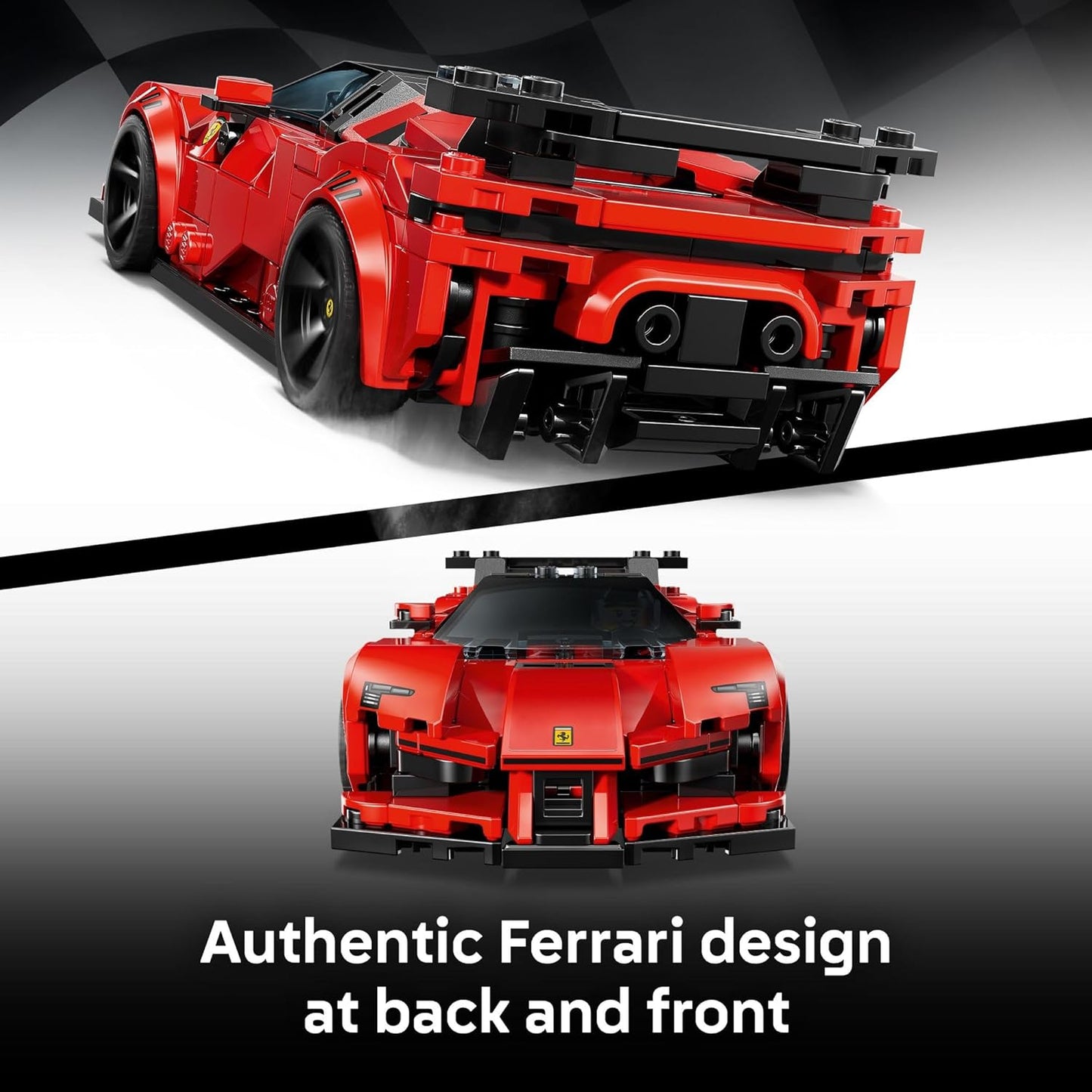 Hot LEGO Speed Champions Ferrari SF90 XX Stradale Sports Car Building Toy for Kids - Building Set W/Ferarri Driver Minifigure for Boys & Girls, Ages 9+ - Gift Idea for Birthdays - 77254